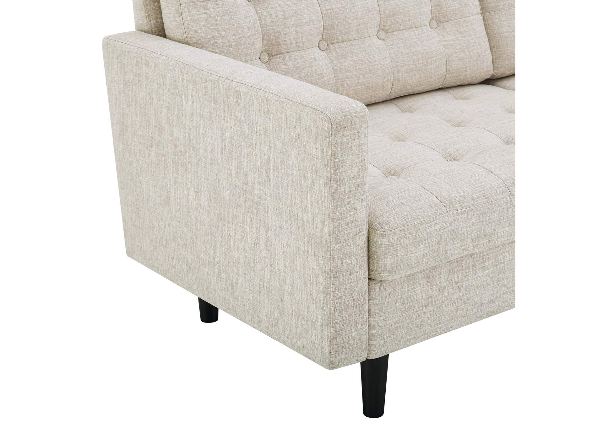 Exalt Tufted Fabric Sofa,Modway
