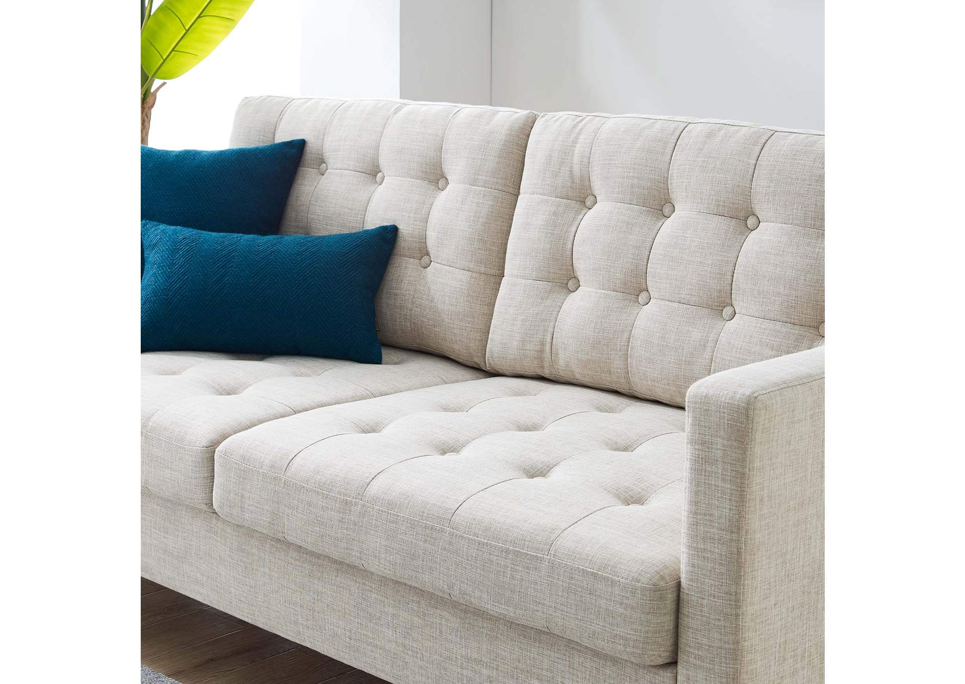 Exalt Tufted Fabric Sofa,Modway