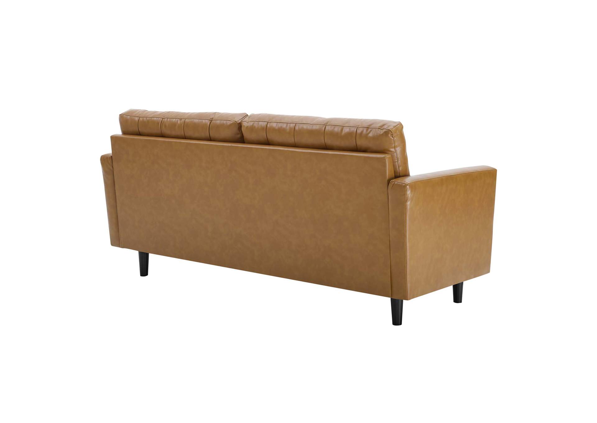 Exalt Tufted Vegan Leather Sofa,Modway