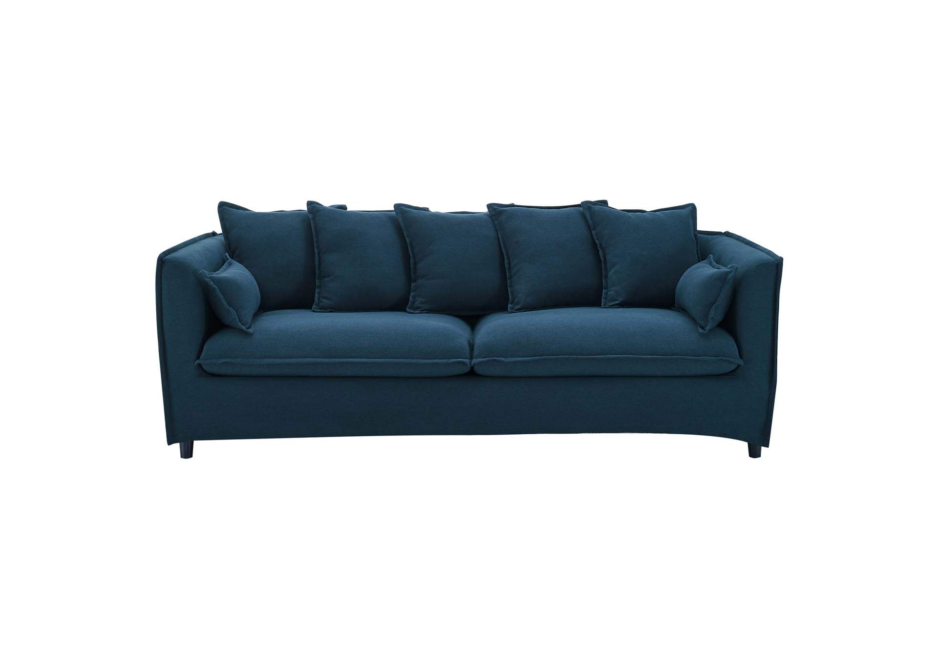 Azure Avalon Slipcover Fabric Sofa,Modway