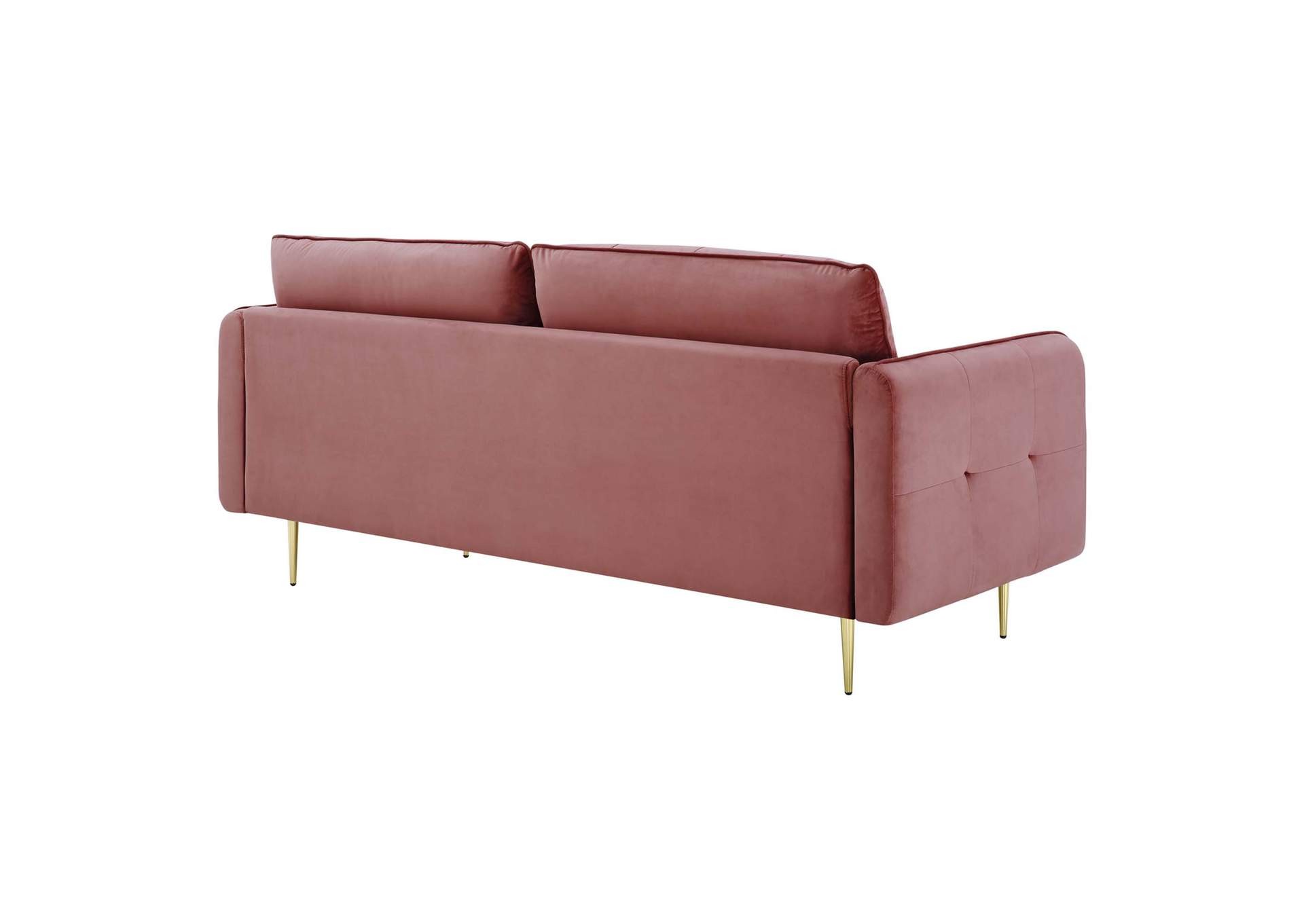 Dusty Rose Cameron Tufted Performance Velvet Sofa,Modway