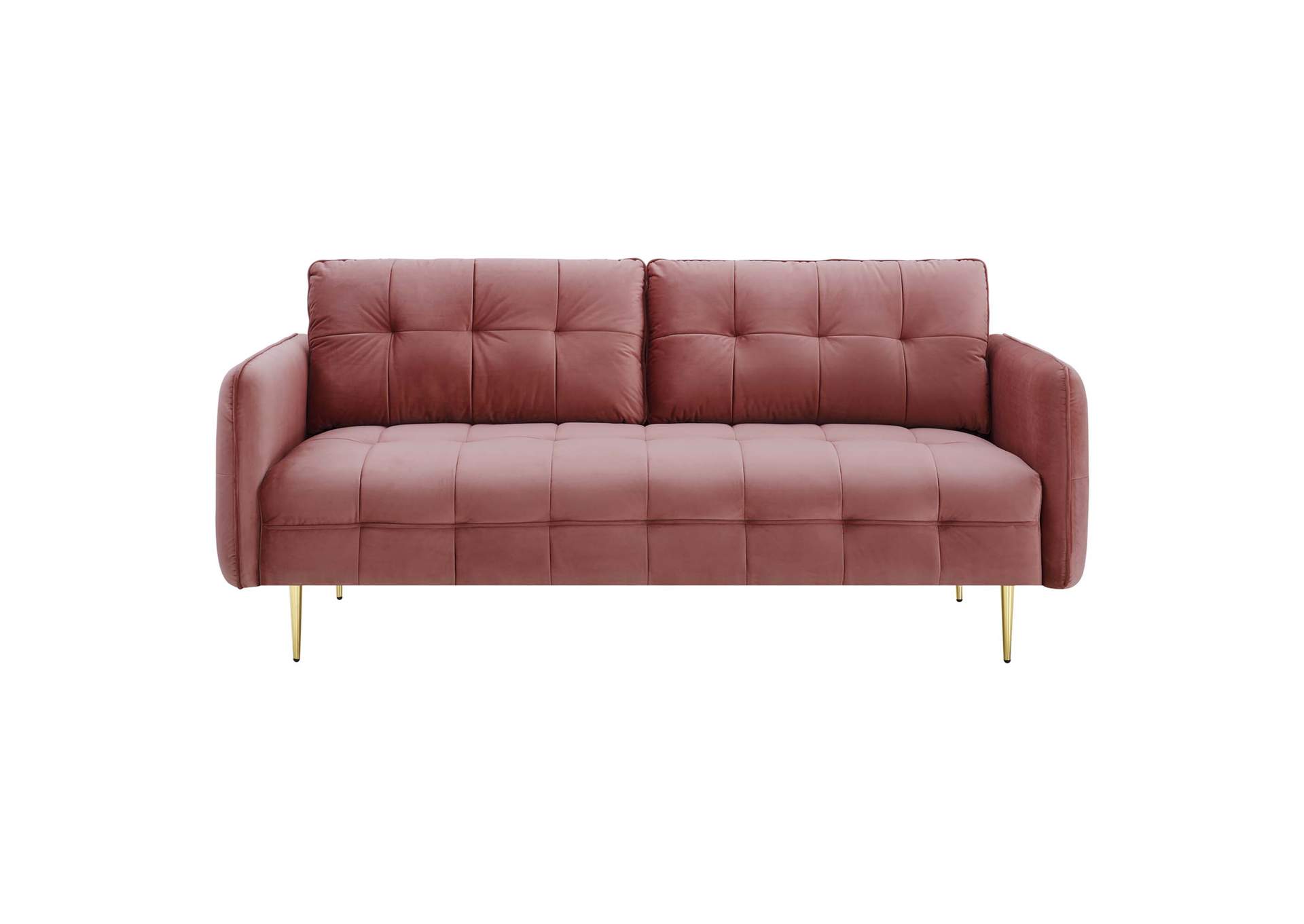 Dusty Rose Cameron Tufted Performance Velvet Sofa,Modway