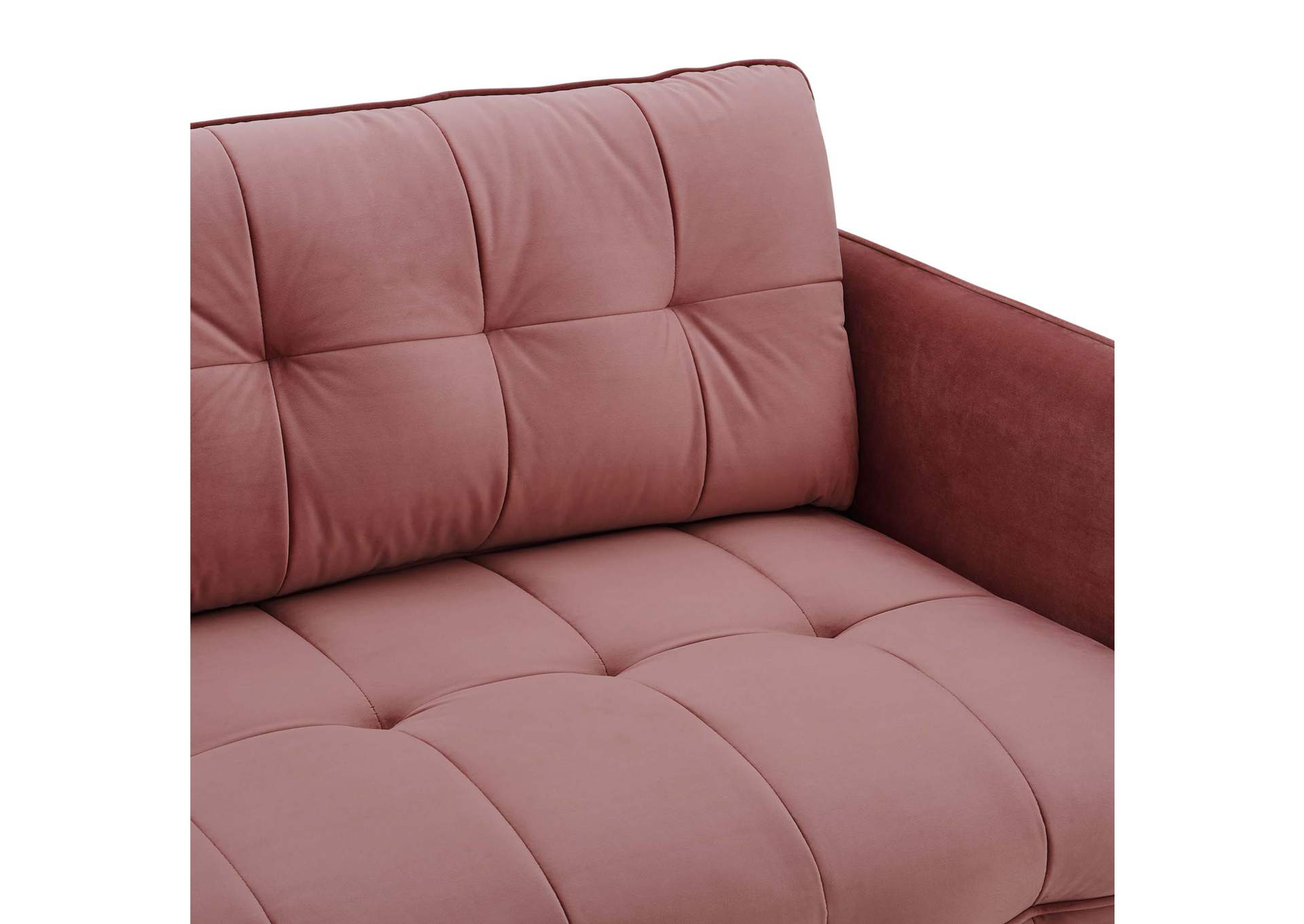 Dusty Rose Cameron Tufted Performance Velvet Sofa,Modway