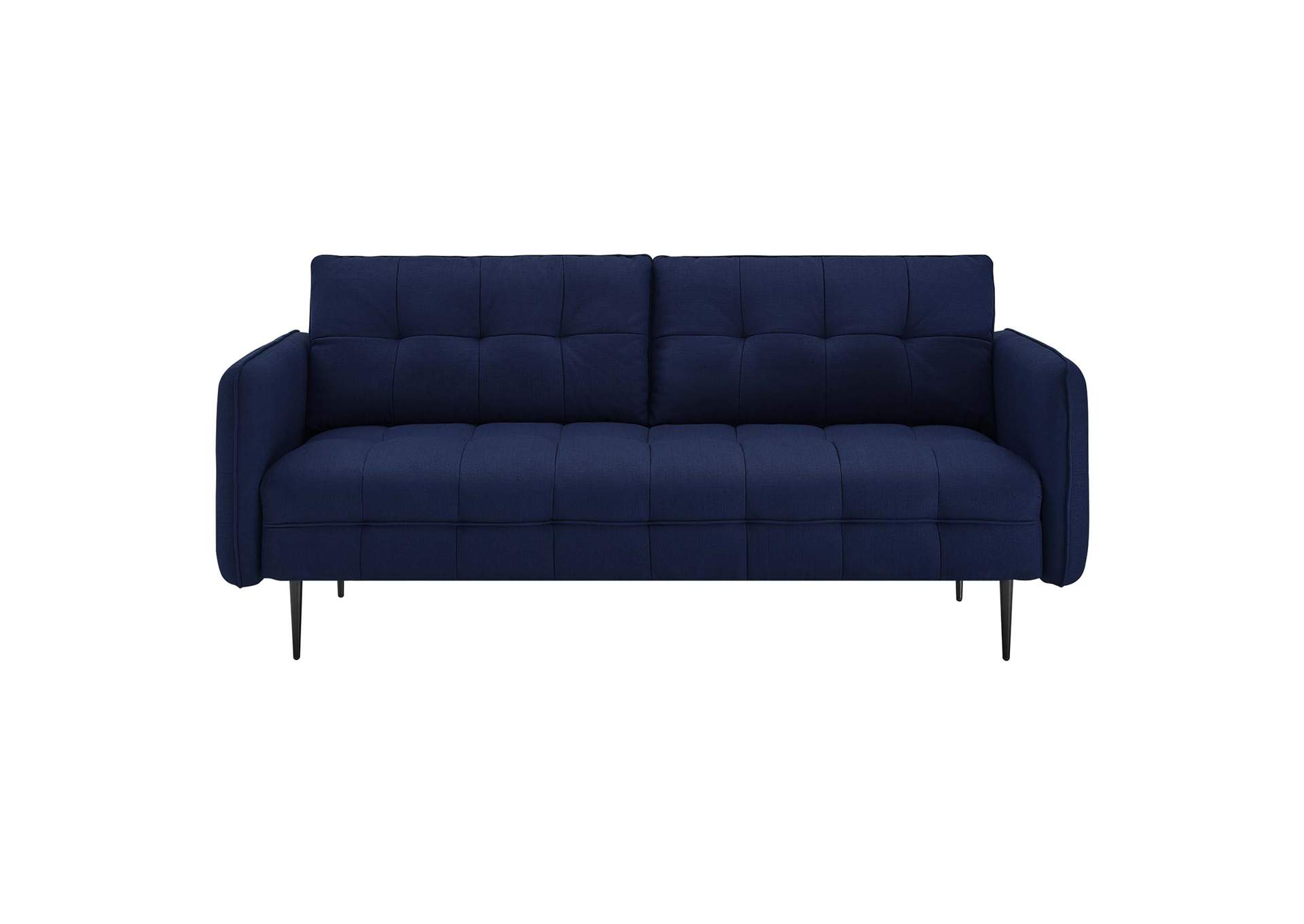 Royal Blue Cameron Tufted Fabric Sofa,Modway