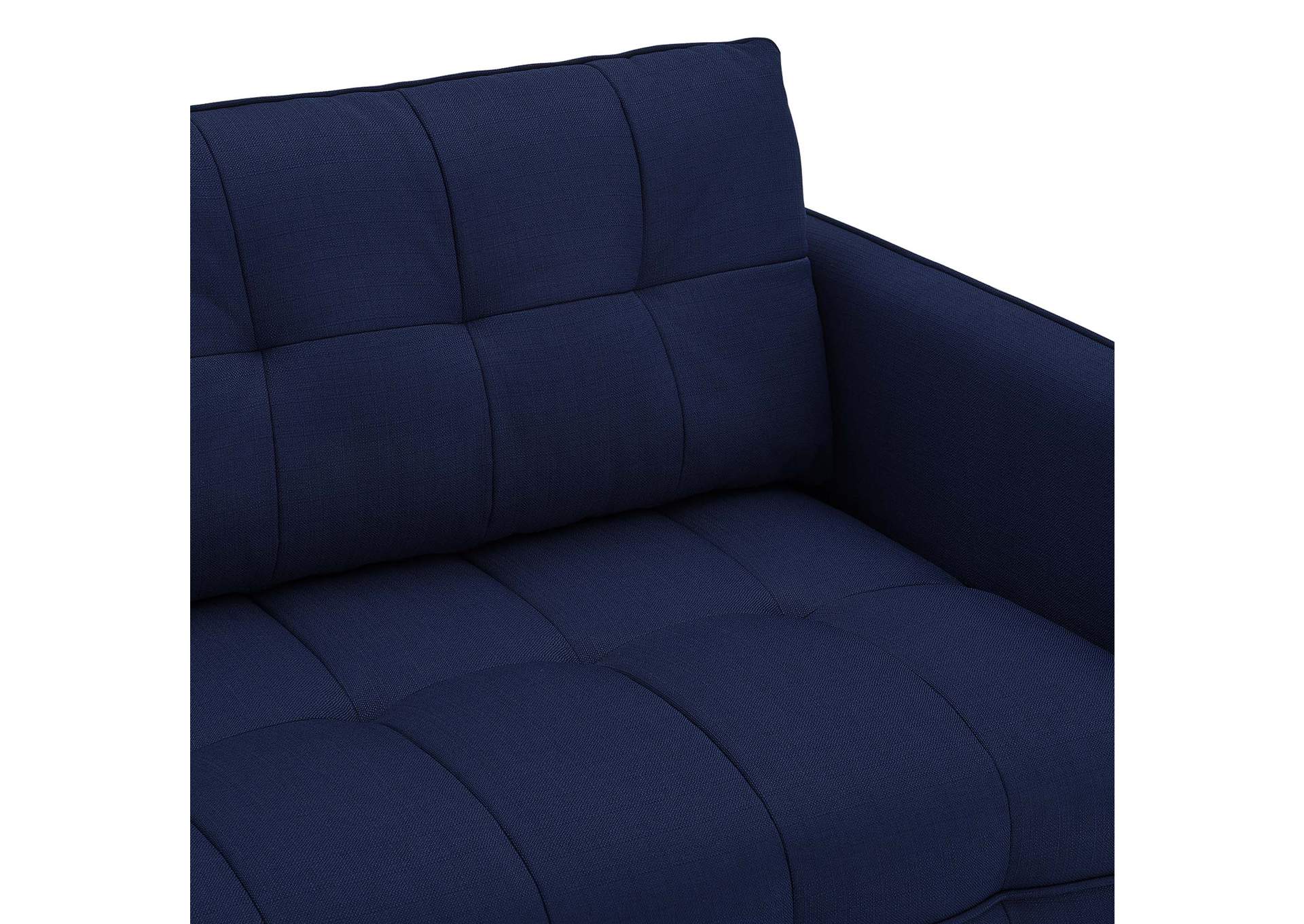 Royal Blue Cameron Tufted Fabric Sofa,Modway