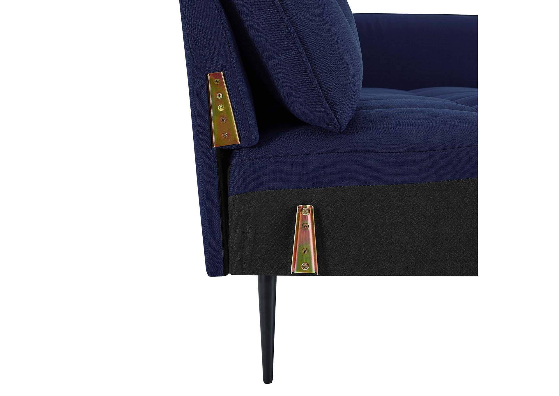 Royal Blue Cameron Tufted Fabric Sofa,Modway