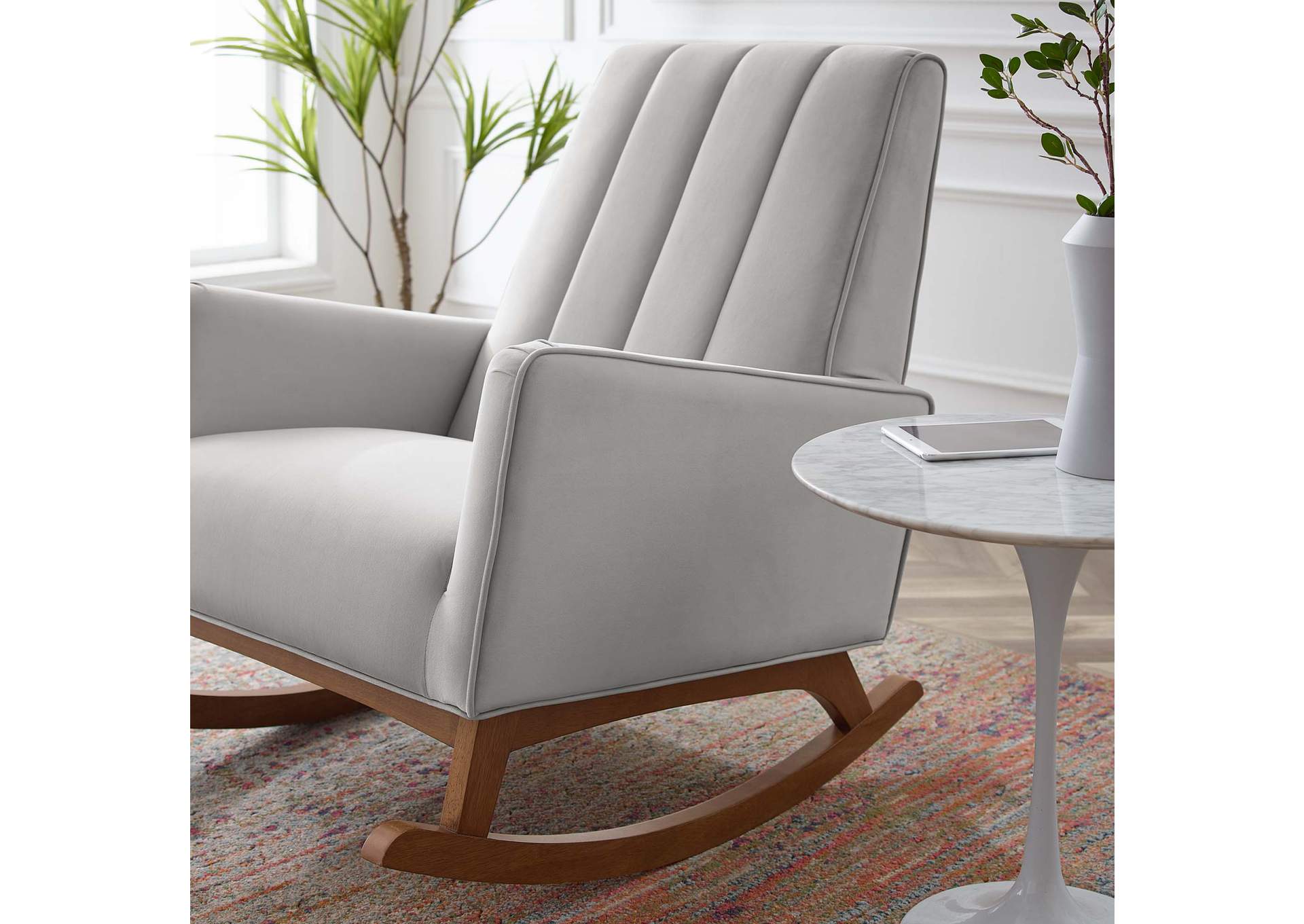 Sway Performance Velvet Rocking Chair,Modway