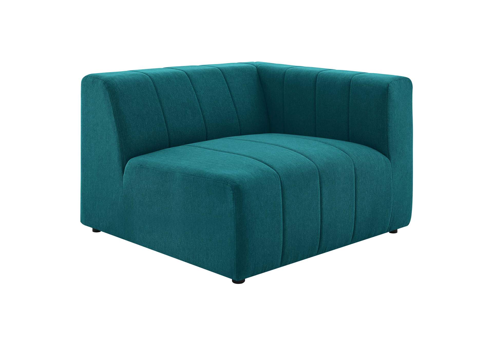 Teal Bartlett Upholstered Fabric 2-Piece Loveseat,Modway