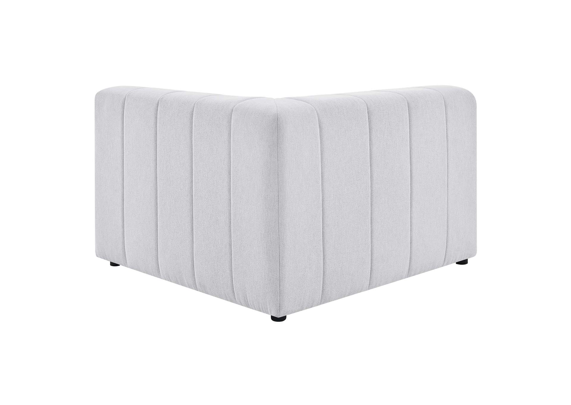 Ivory Bartlett Upholstered Fabric 4-Piece Sectional Sofa,Modway