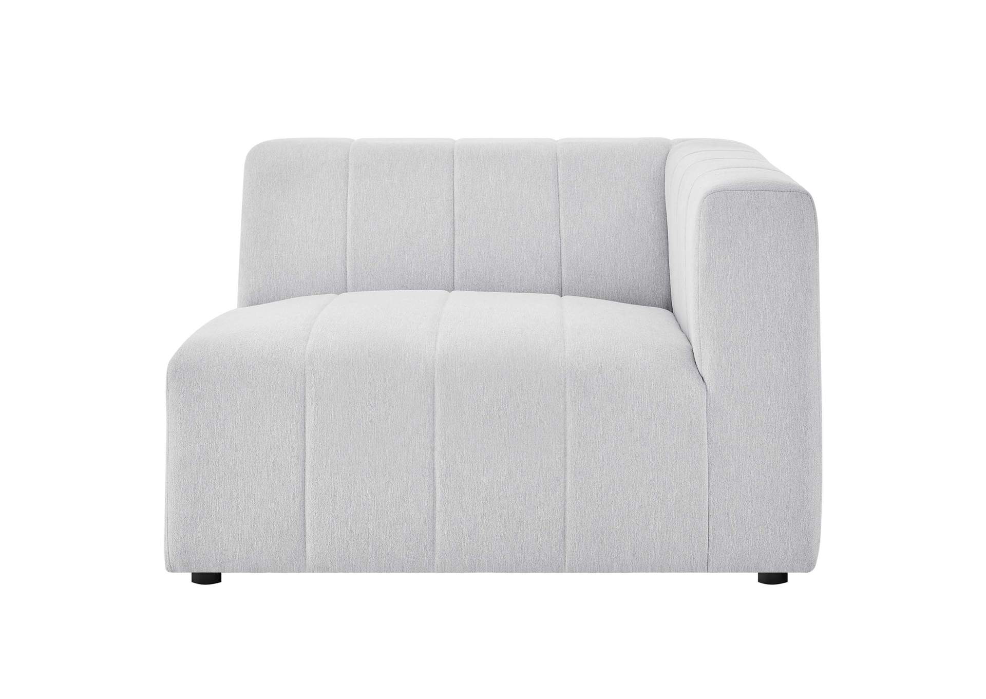 Ivory Bartlett Upholstered Fabric 4-Piece Sectional Sofa,Modway