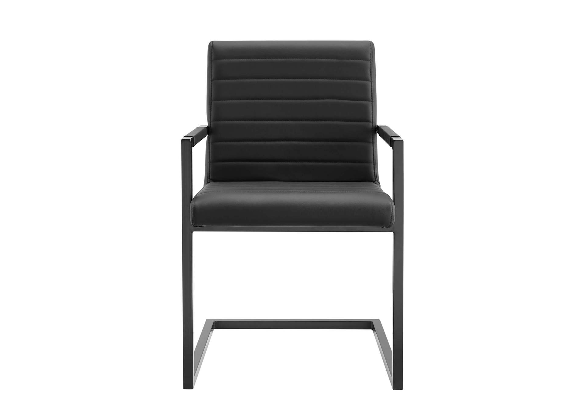 Savoy Vegan Leather Dining Chairs - Set of 2,Modway