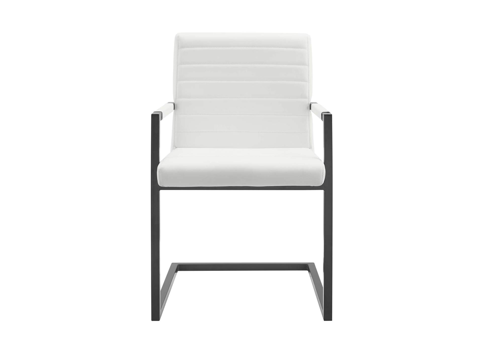 Savoy Vegan Leather Dining Chairs - Set of 2,Modway