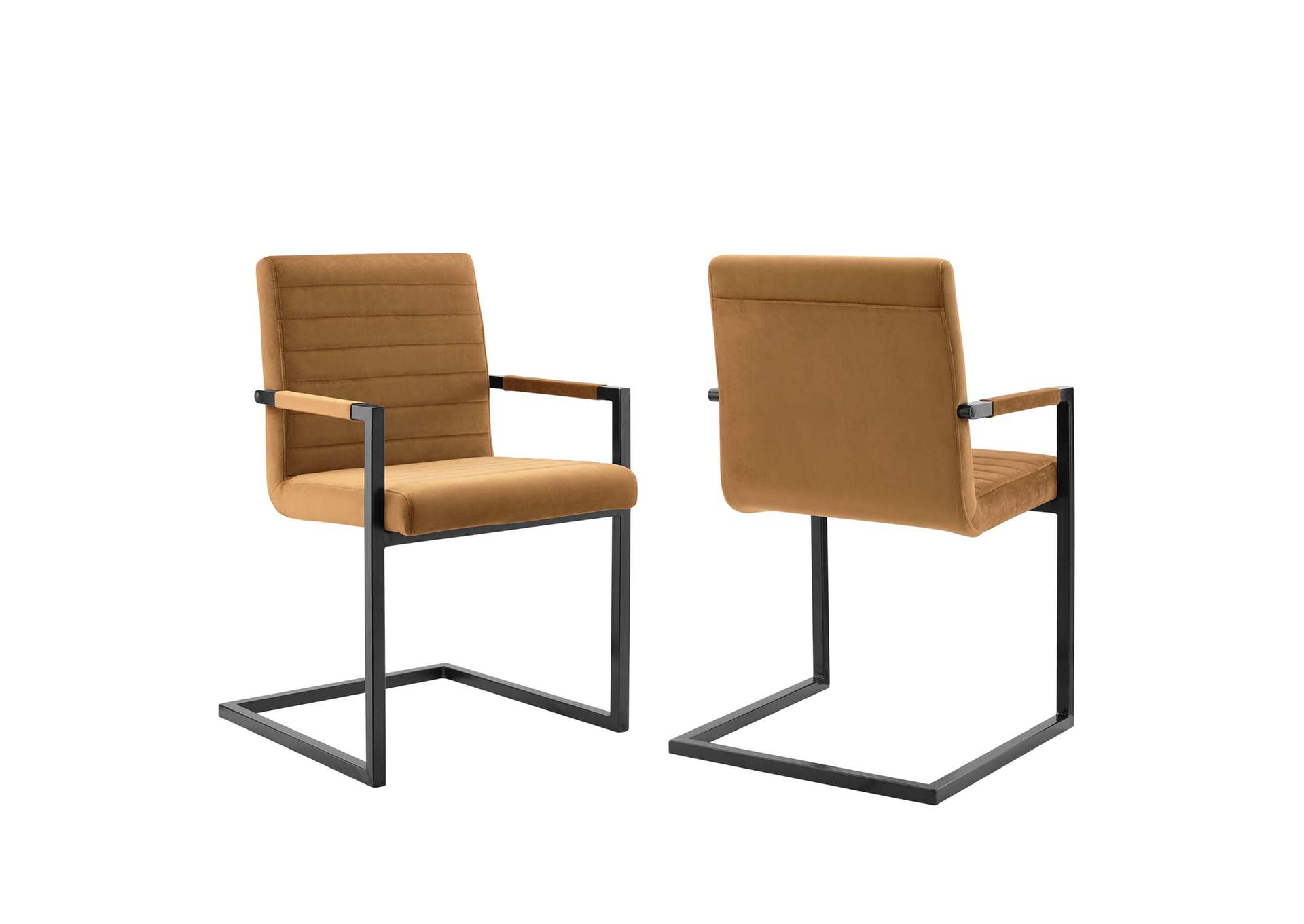 Savoy Performance Velvet Dining Chairs - Set of 2,Modway