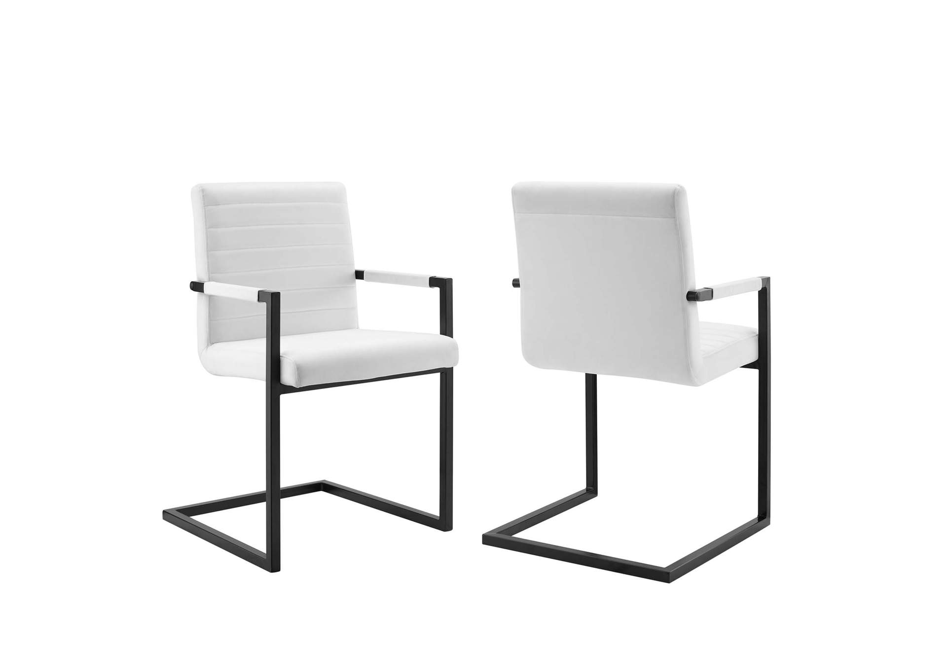 Savoy Performance Velvet Dining Chairs - Set of 2,Modway