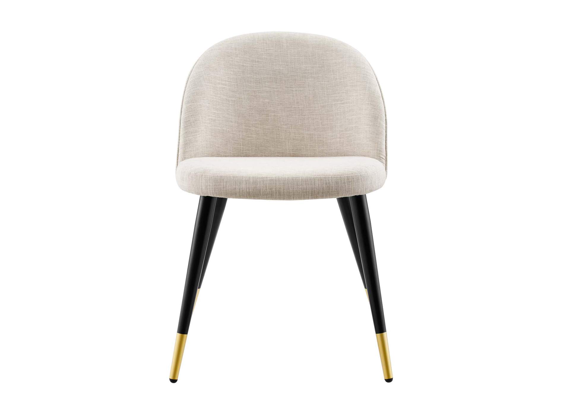 Cordial Upholstered Fabric Dining Chairs - Set of 2,Modway
