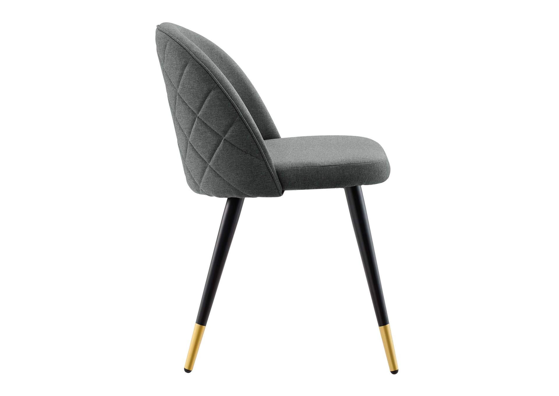 Cordial Upholstered Fabric Dining Chairs - Set of 2,Modway