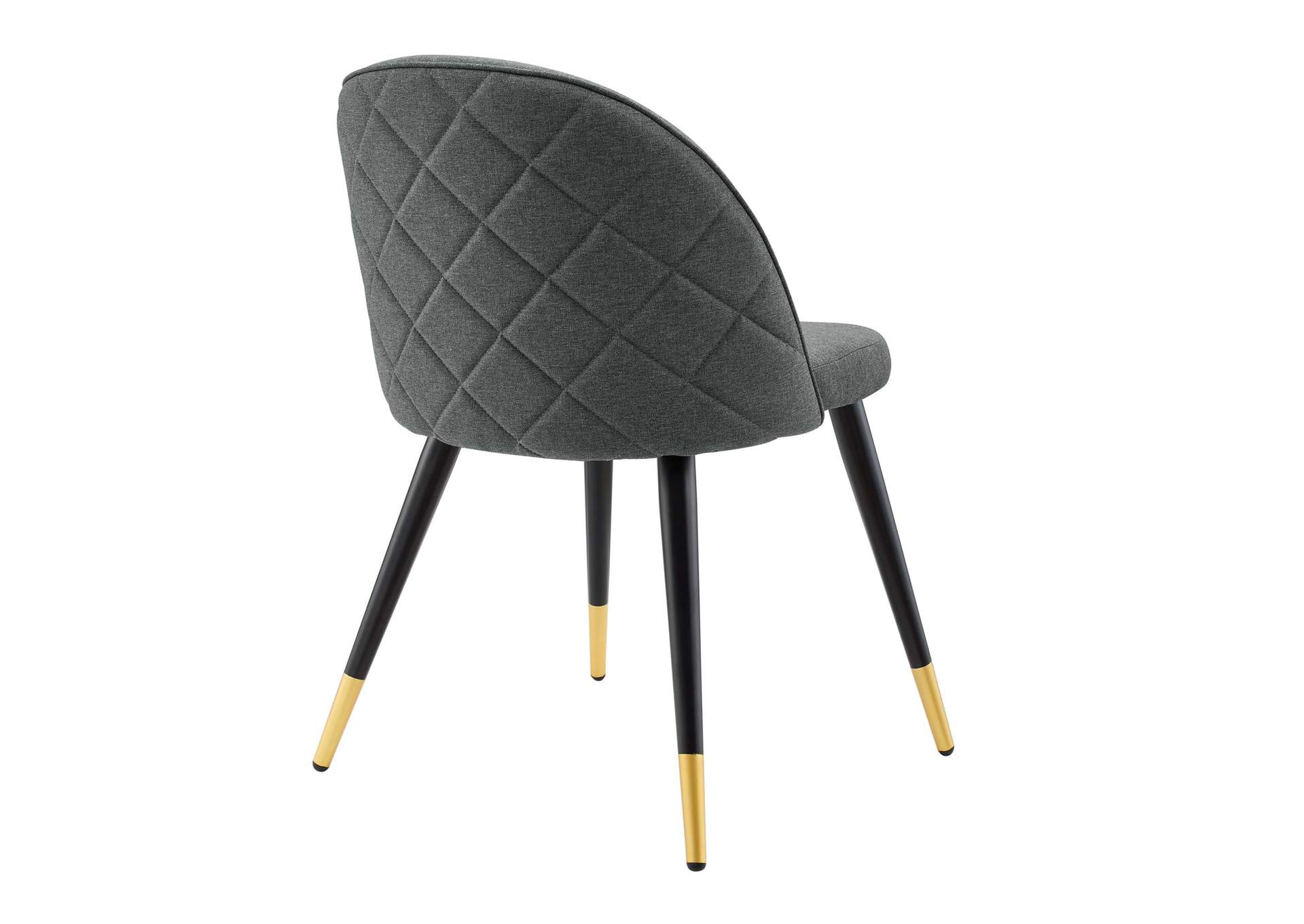 Cordial Upholstered Fabric Dining Chairs - Set of 2,Modway