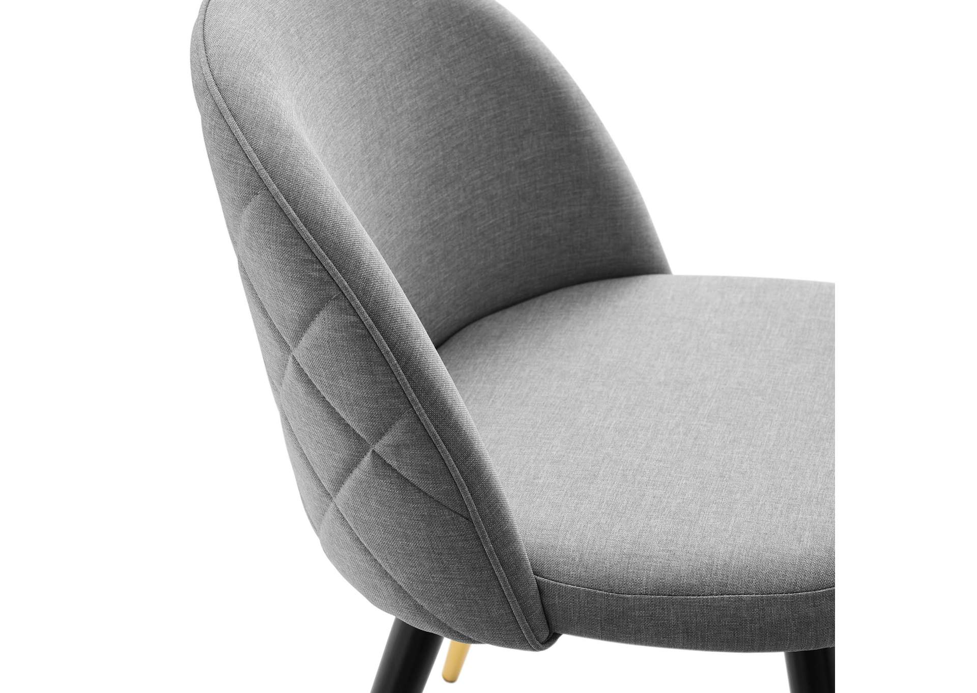 Cordial Upholstered Fabric Dining Chairs - Set of 2,Modway