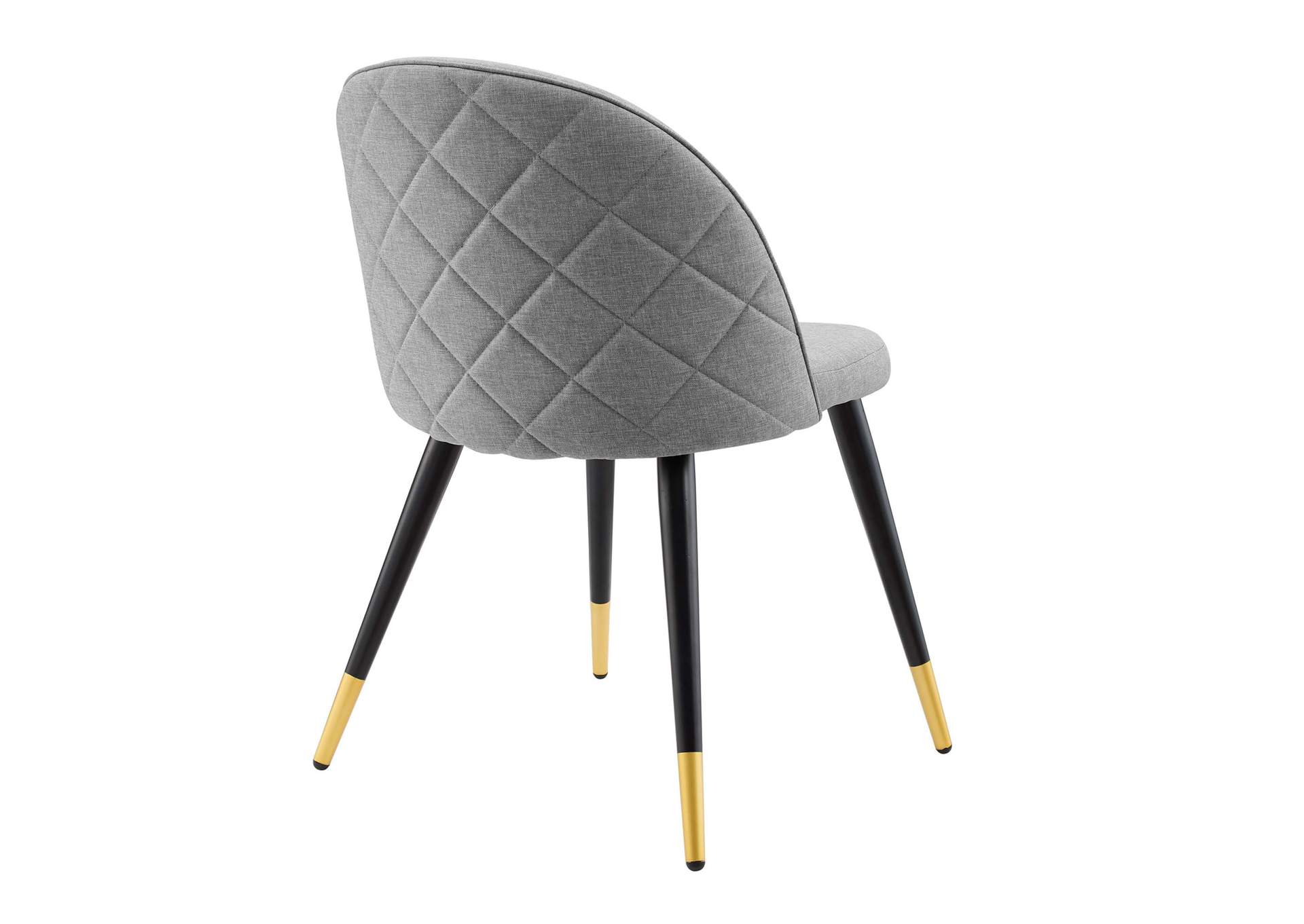 Cordial Upholstered Fabric Dining Chairs - Set of 2,Modway