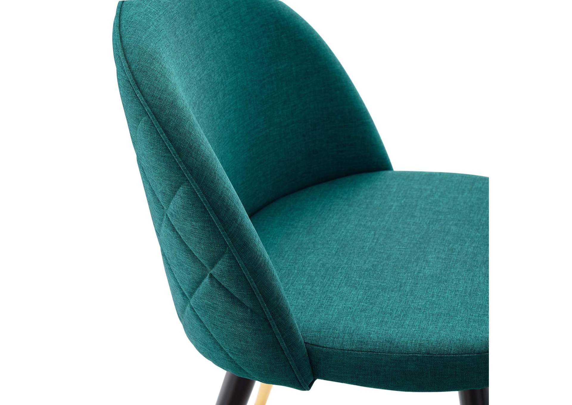 Cordial Upholstered Fabric Dining Chairs - Set of 2,Modway