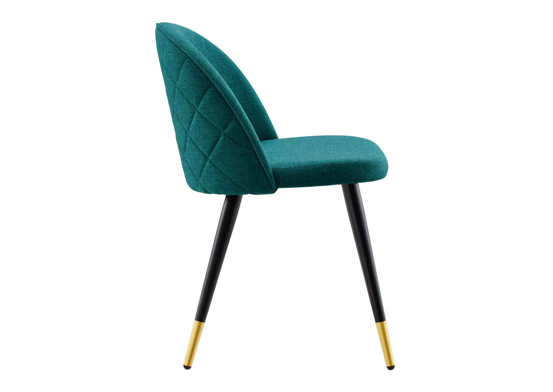 Cordial Upholstered Fabric Dining Chairs - Set of 2,Modway