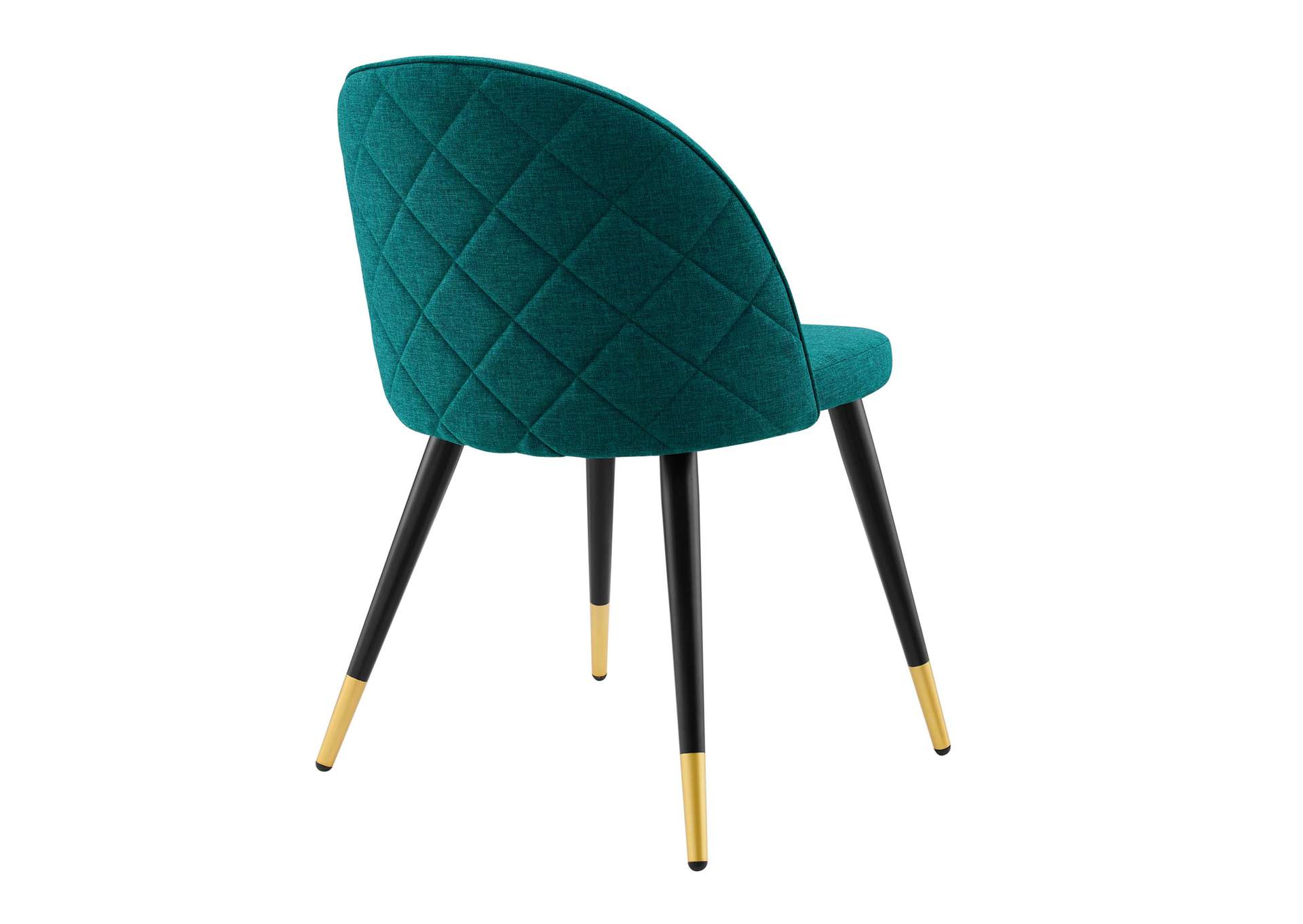 Cordial Upholstered Fabric Dining Chairs - Set of 2,Modway