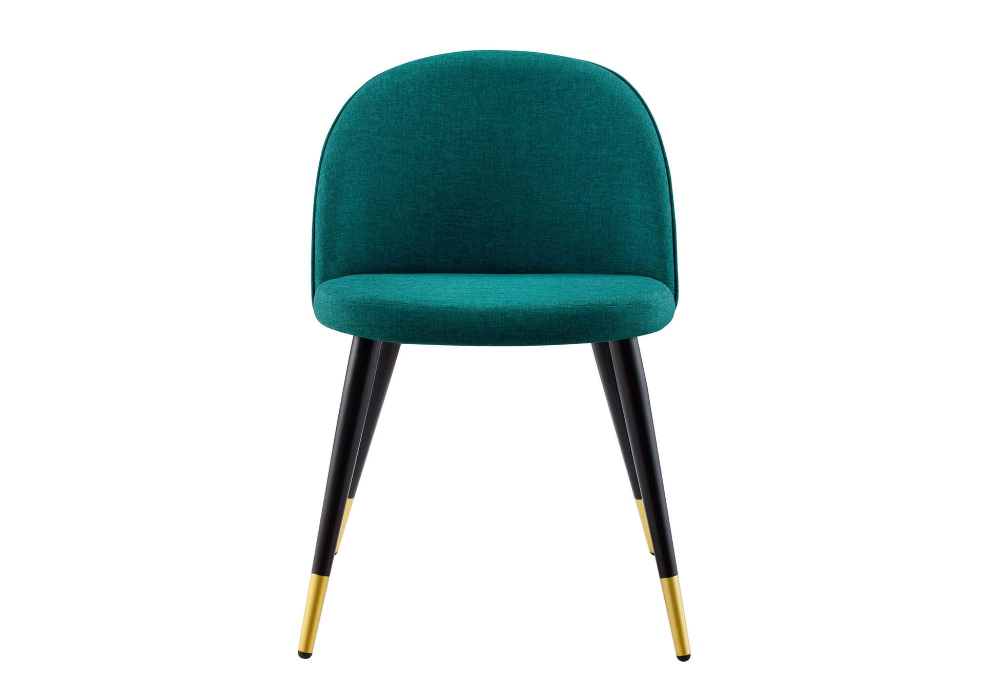 Cordial Upholstered Fabric Dining Chairs - Set of 2,Modway