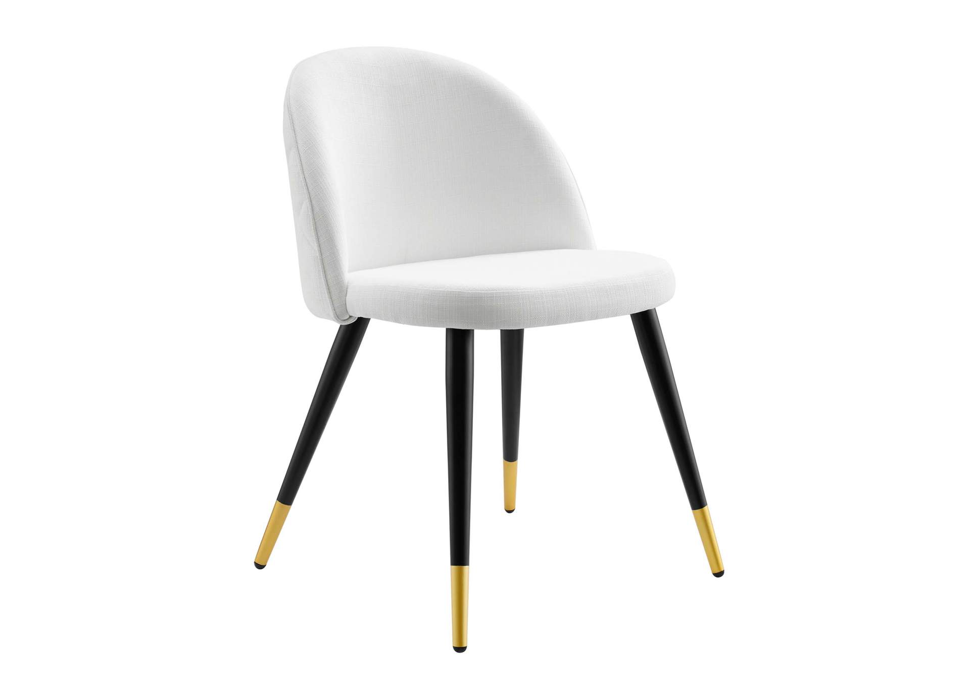 Cordial Upholstered Fabric Dining Chairs - Set of 2,Modway