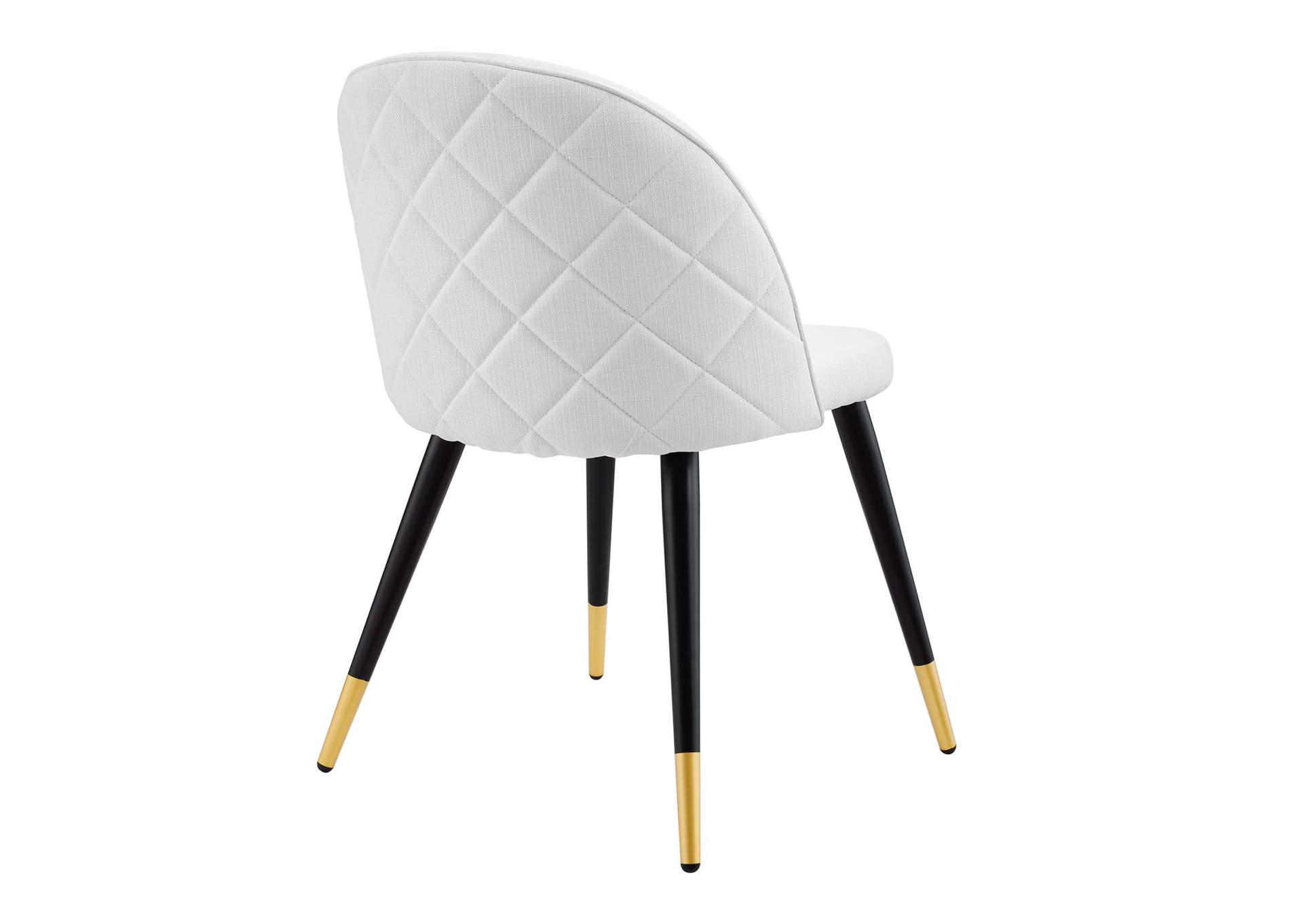 Cordial Upholstered Fabric Dining Chairs - Set of 2,Modway