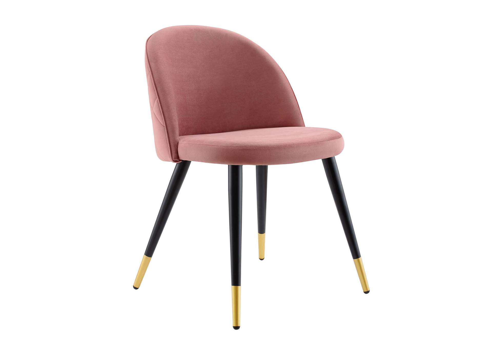 Cordial Performance Velvet Dining Chairs - Set of 2,Modway