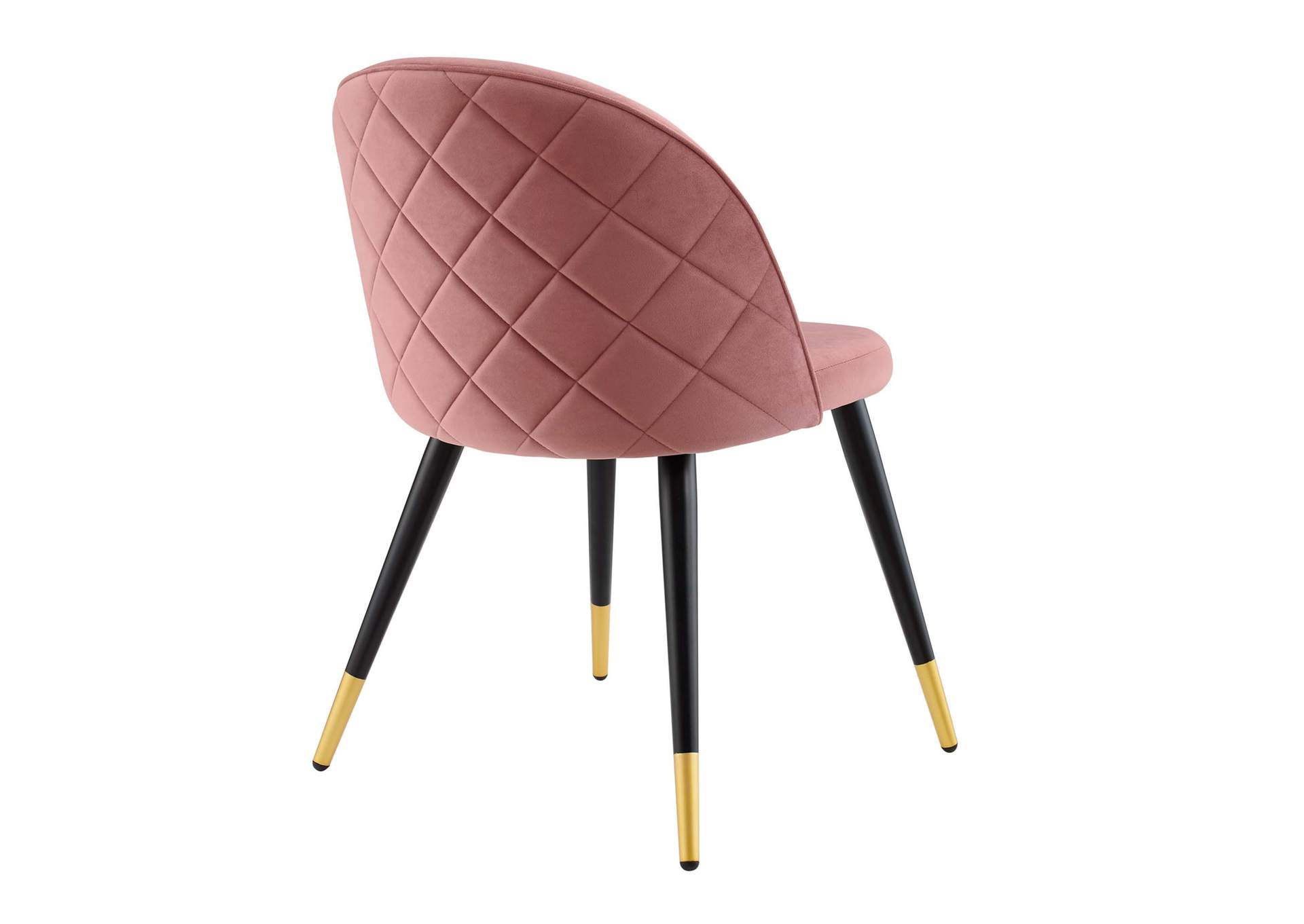 Cordial Performance Velvet Dining Chairs - Set of 2,Modway