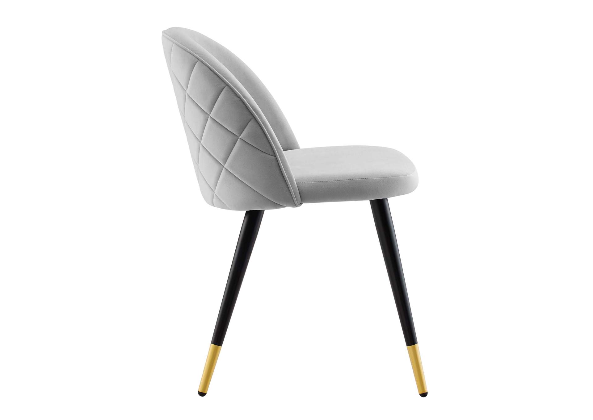 Cordial Performance Velvet Dining Chairs - Set of 2,Modway