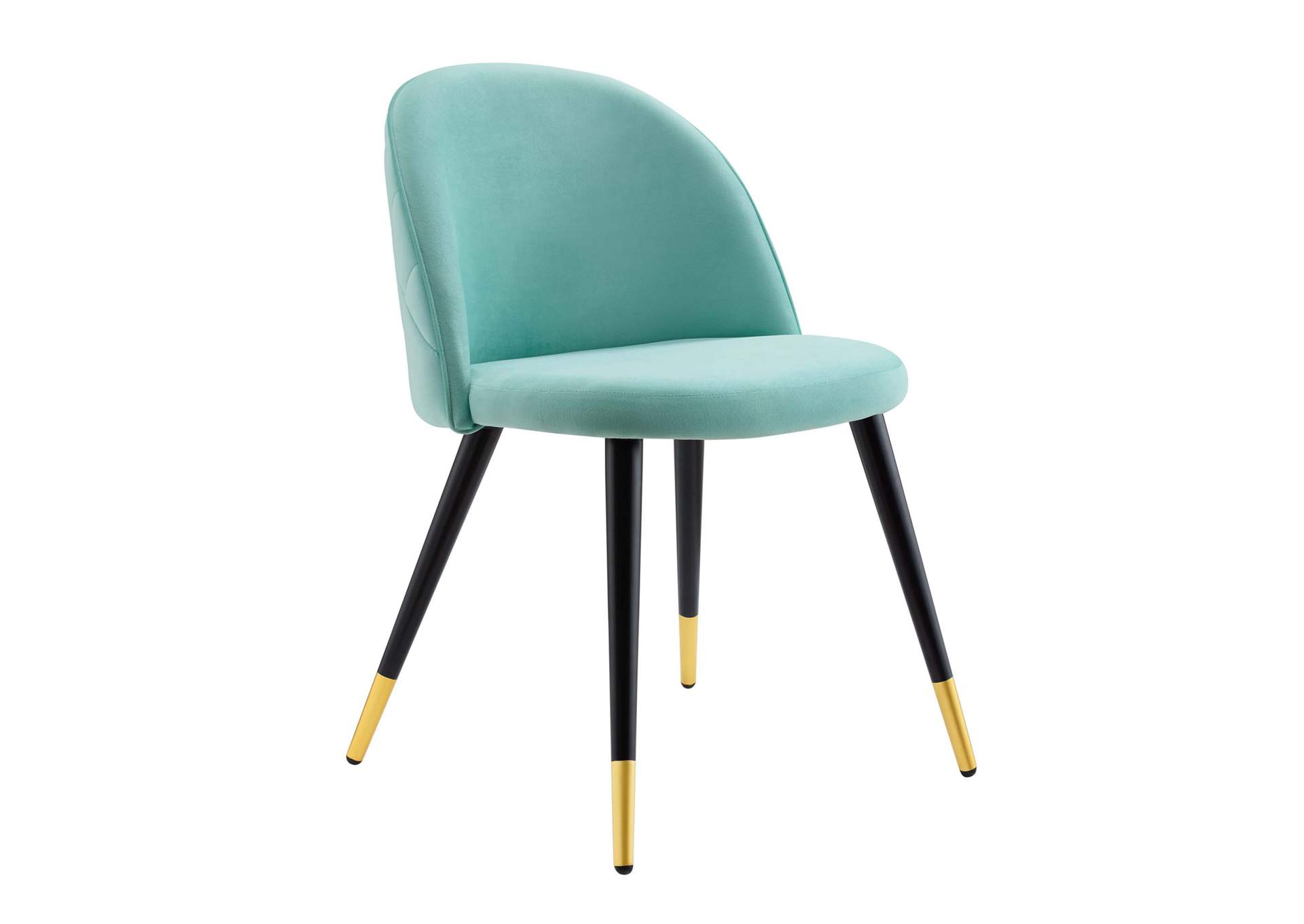 Cordial Performance Velvet Dining Chairs - Set of 2,Modway