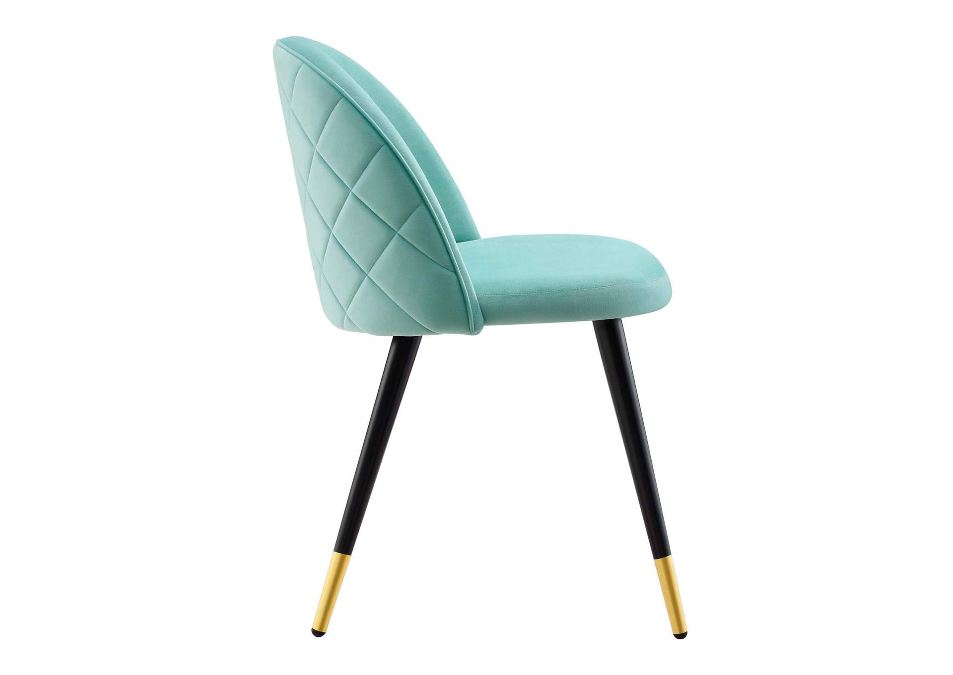 Cordial Performance Velvet Dining Chairs - Set of 2,Modway