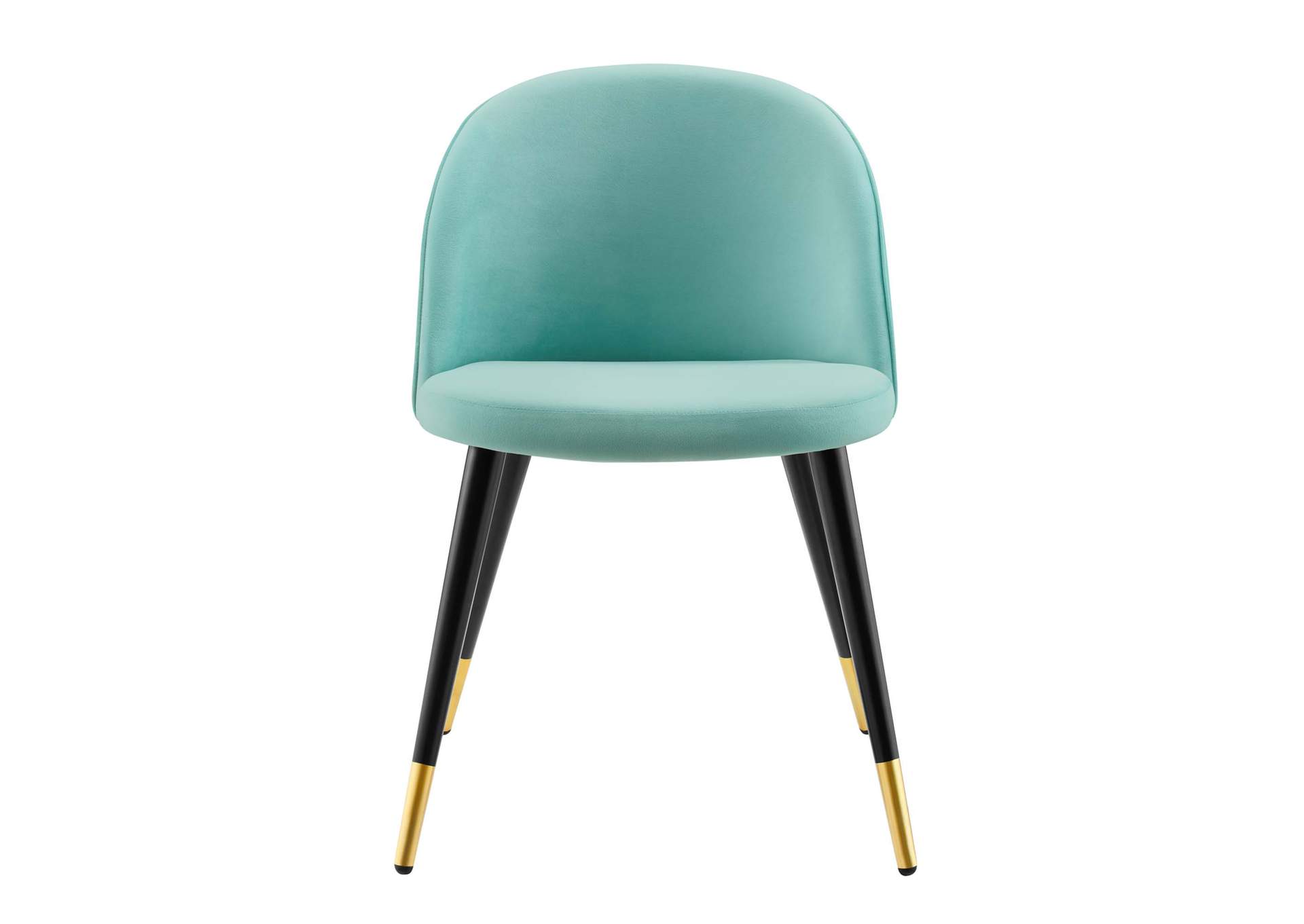 Cordial Performance Velvet Dining Chairs - Set of 2,Modway