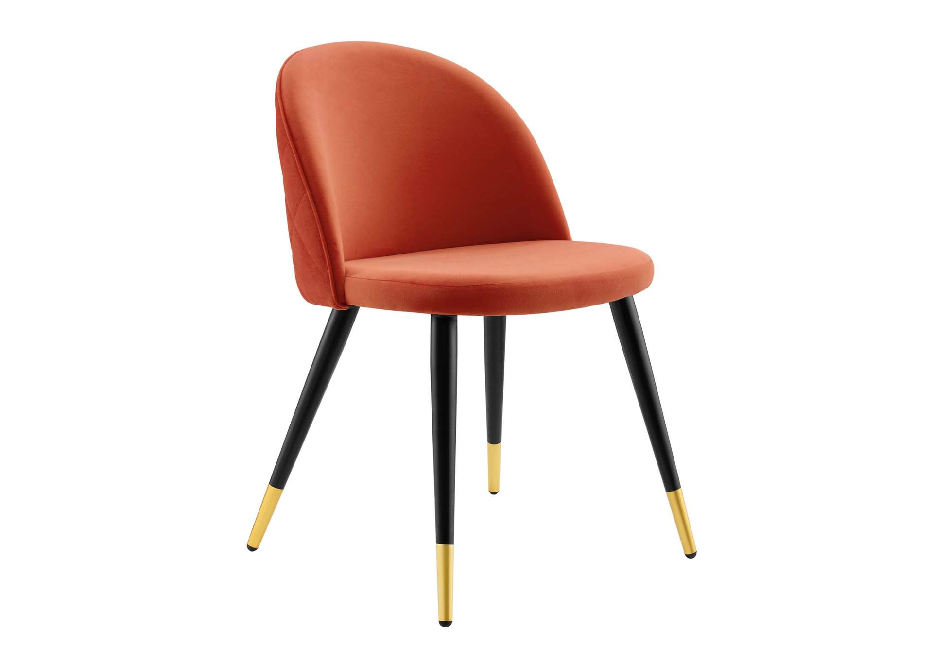 Cordial Performance Velvet Dining Chairs - Set of 2,Modway