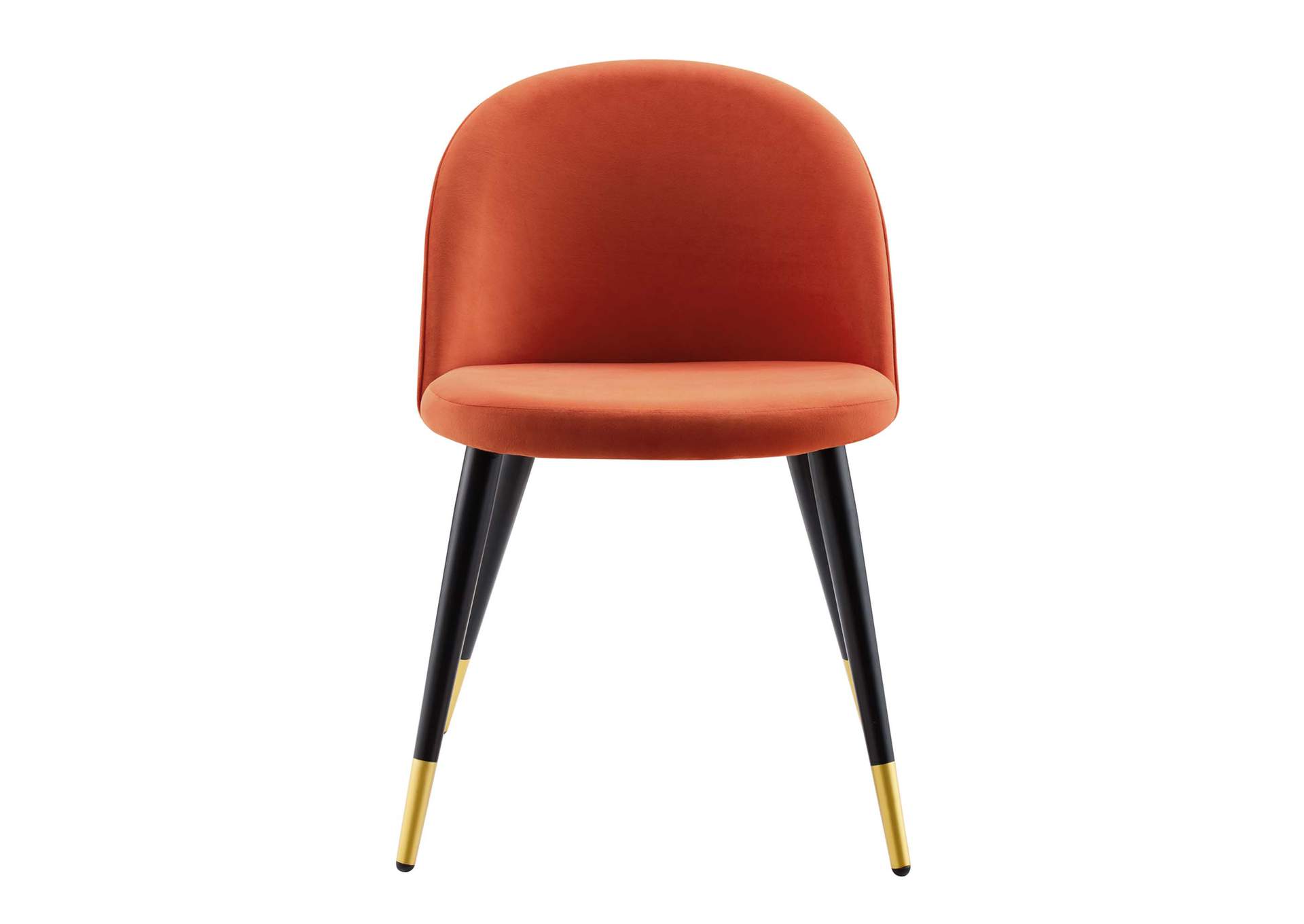 Cordial Performance Velvet Dining Chairs - Set of 2,Modway