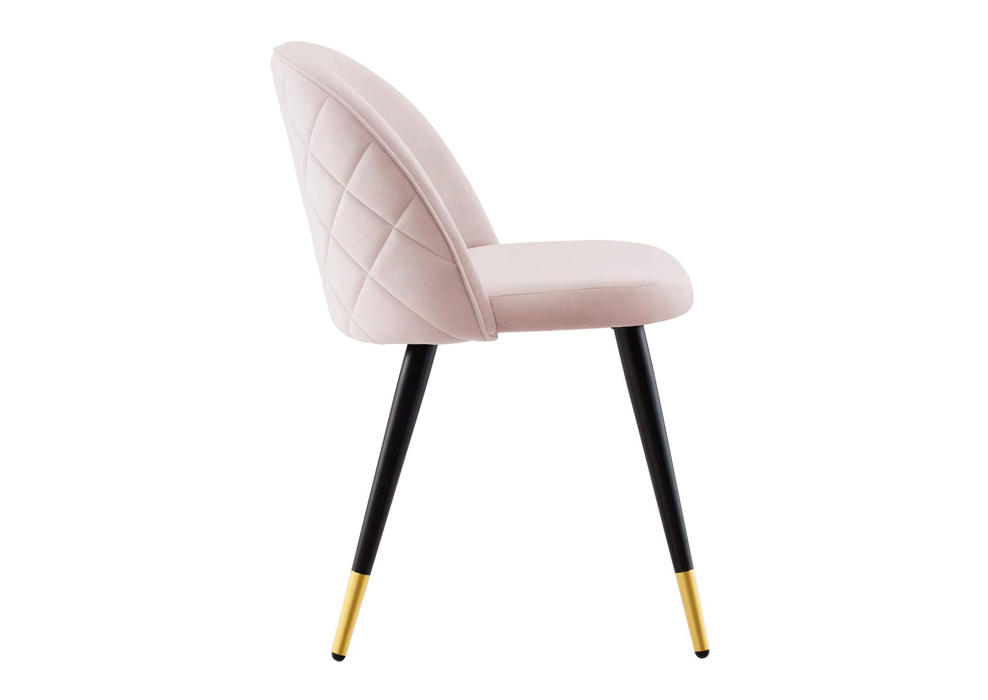 Cordial Performance Velvet Dining Chairs - Set of 2,Modway