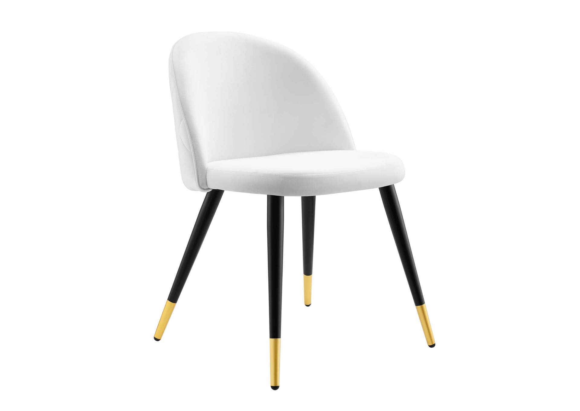 Cordial Performance Velvet Dining Chairs - Set of 2,Modway