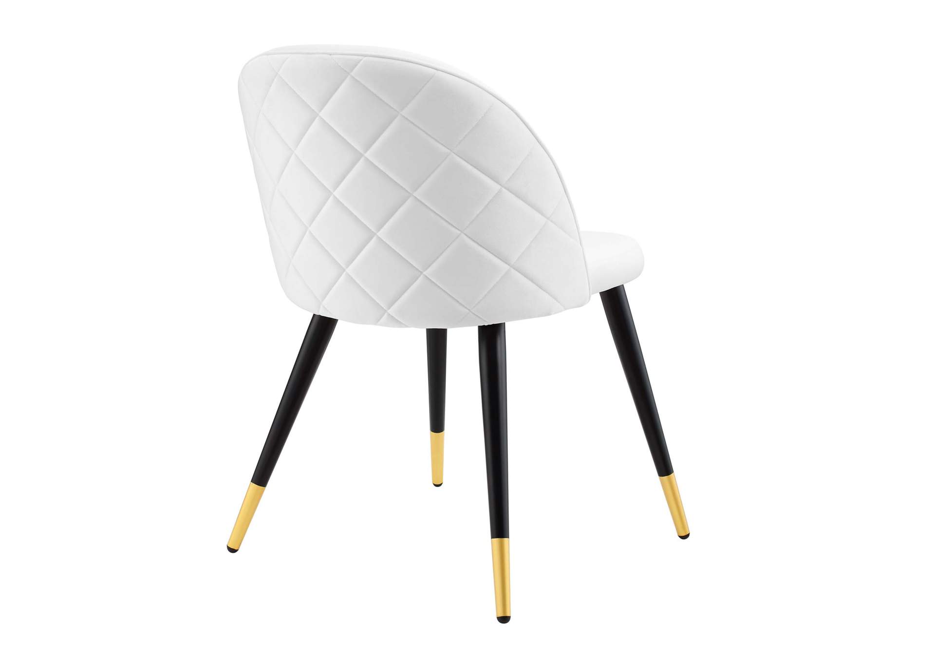 Cordial Performance Velvet Dining Chairs - Set of 2,Modway