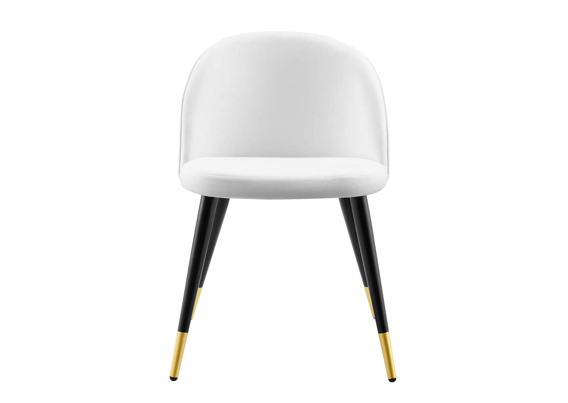 Cordial Performance Velvet Dining Chairs - Set of 2,Modway