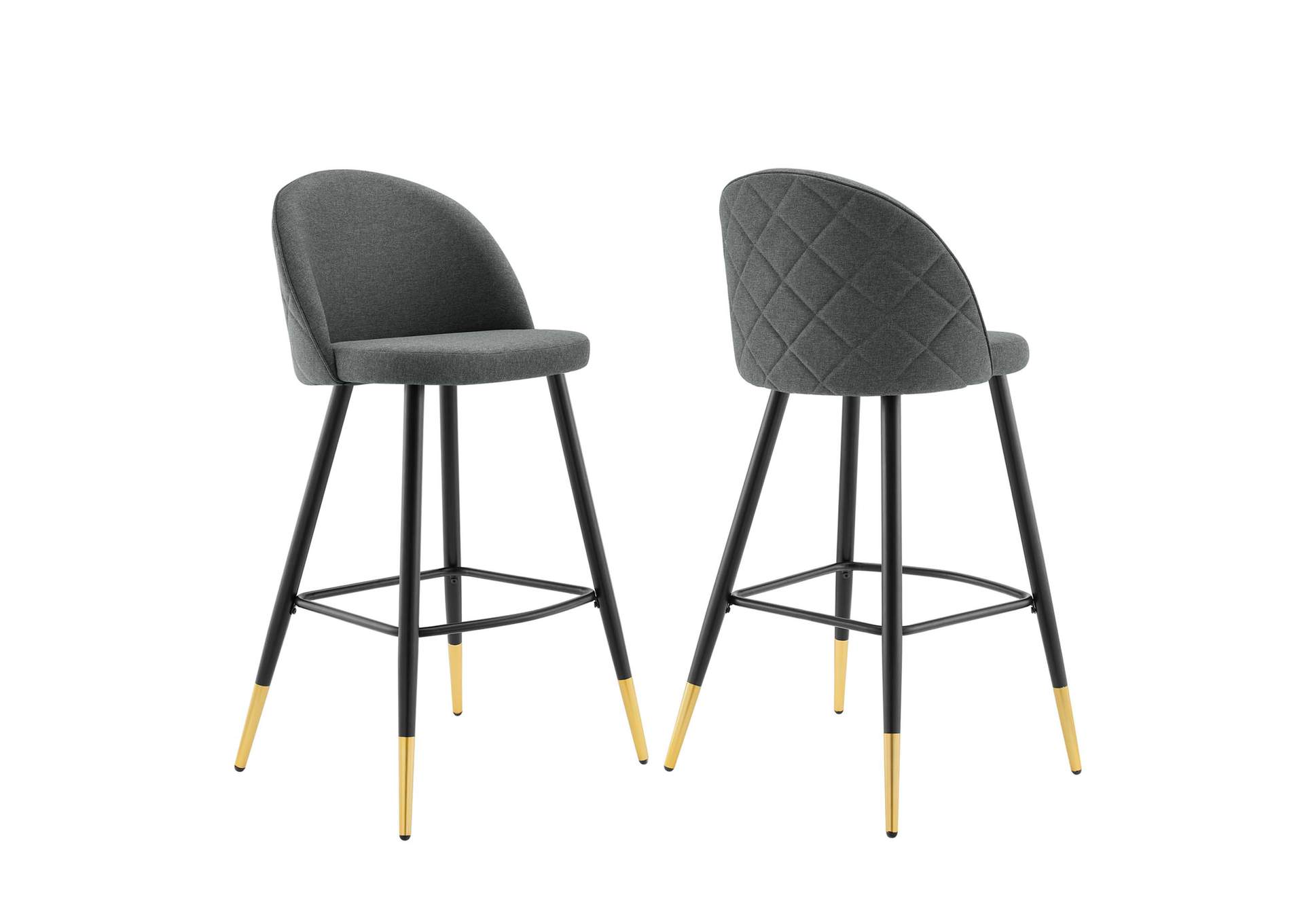 Cordial Fabric Bar Stools - Set of 2,Modway