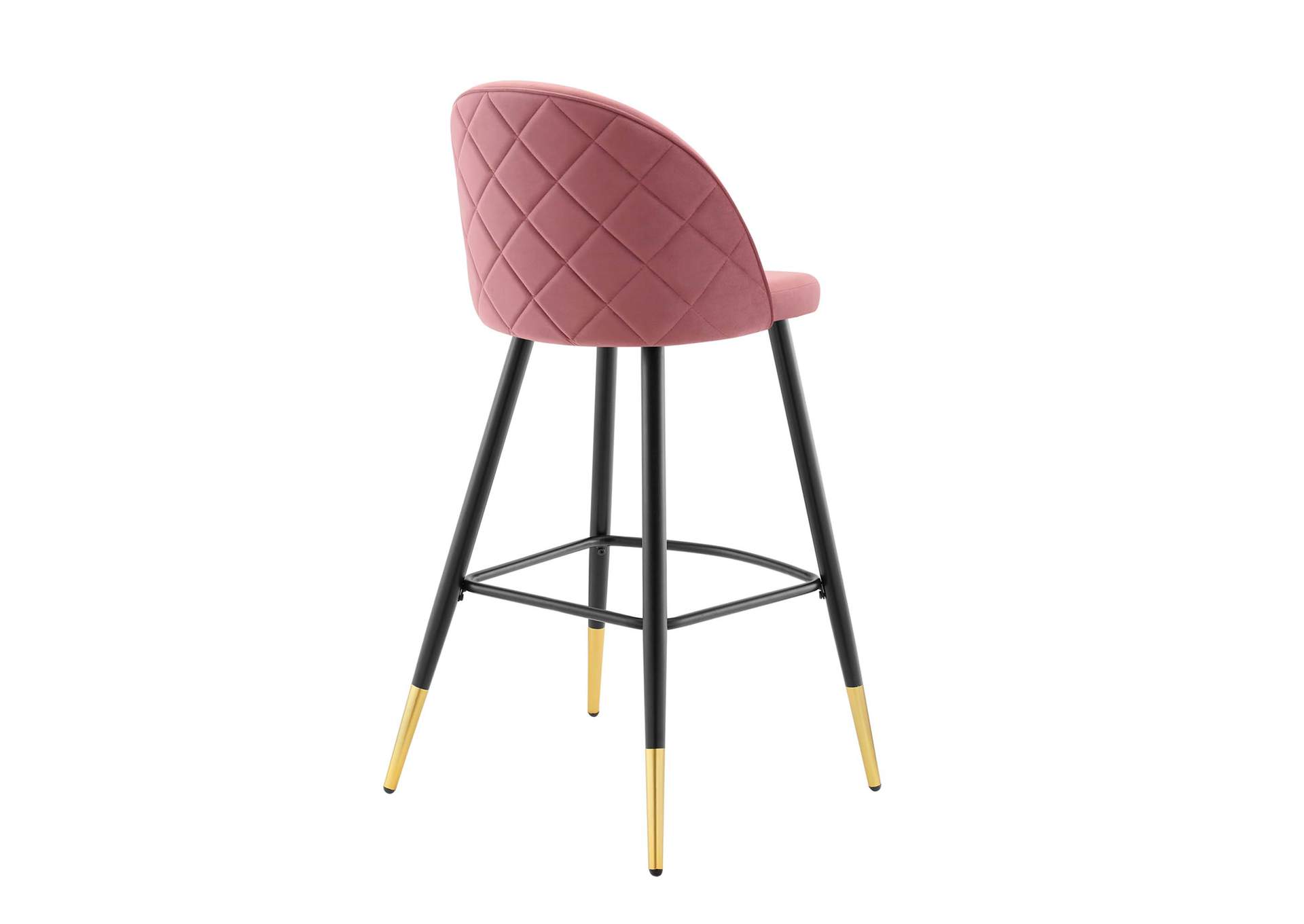 Cordial Performance Velvet Bar Stools - Set of 2,Modway