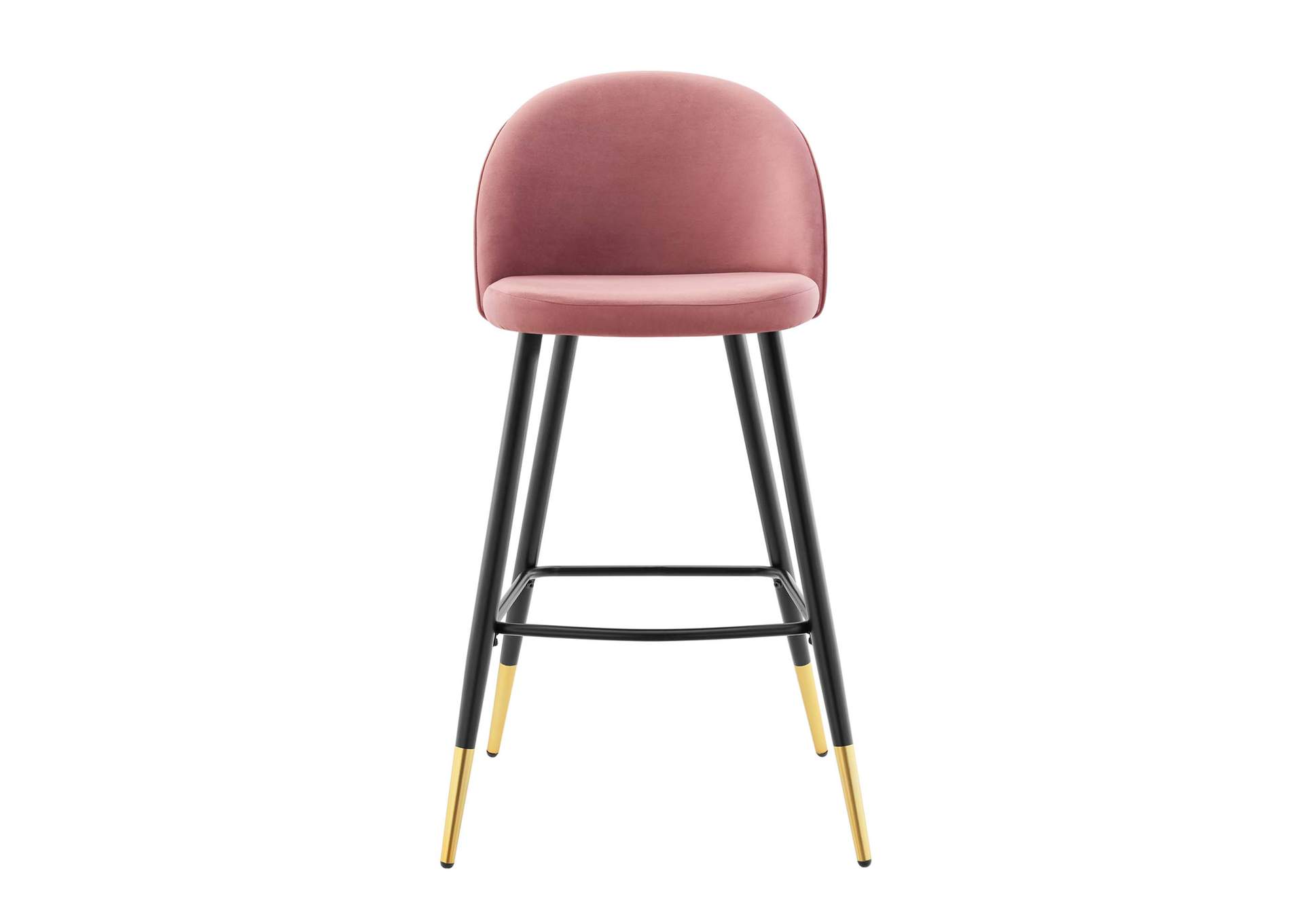 Cordial Performance Velvet Bar Stools - Set of 2,Modway