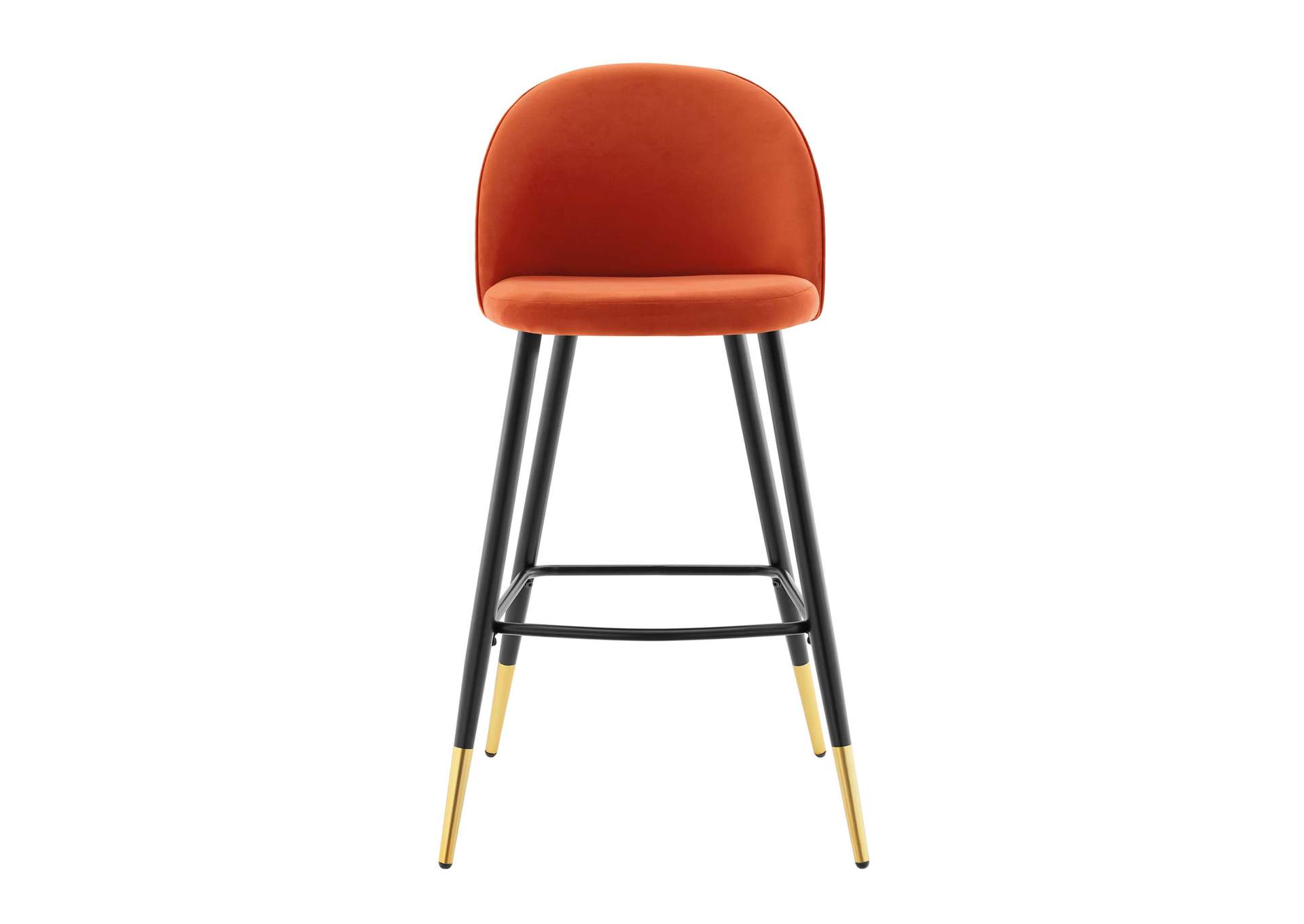 Cordial Performance Velvet Bar Stools - Set of 2,Modway
