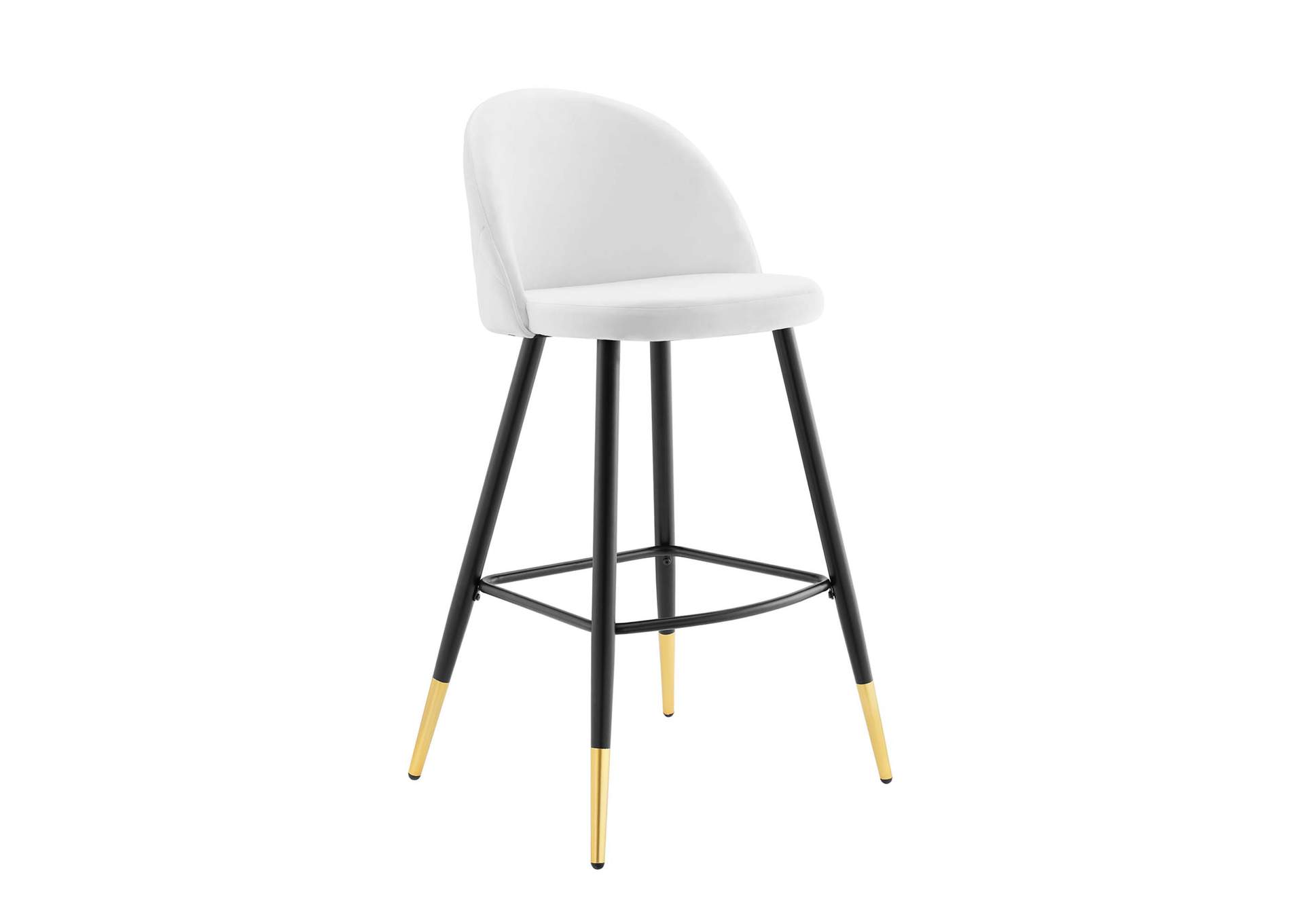 Cordial Performance Velvet Bar Stools - Set of 2,Modway