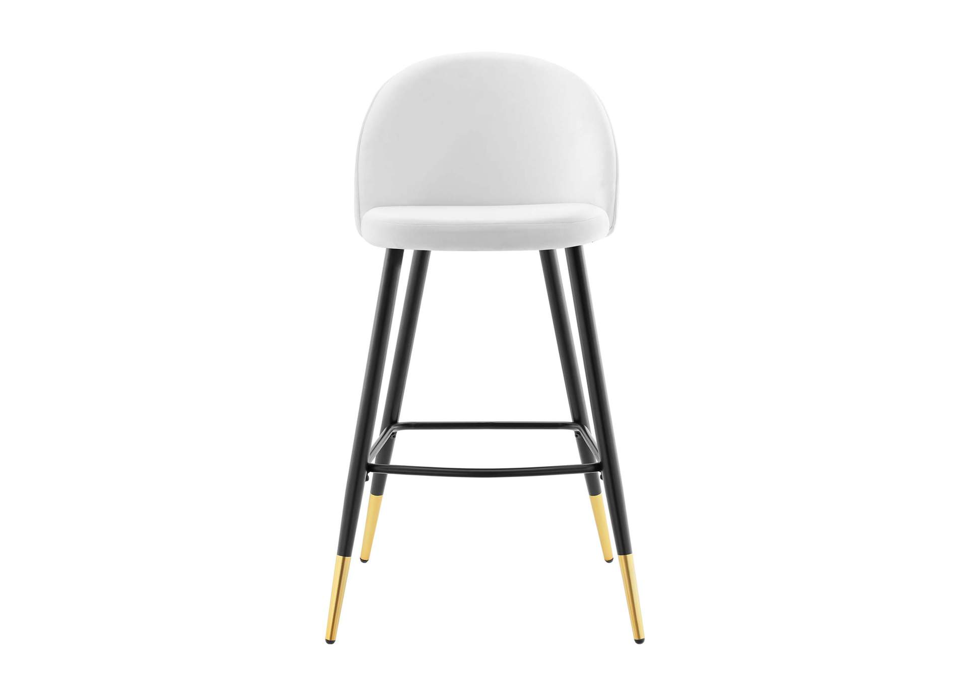 Cordial Performance Velvet Bar Stools - Set of 2,Modway