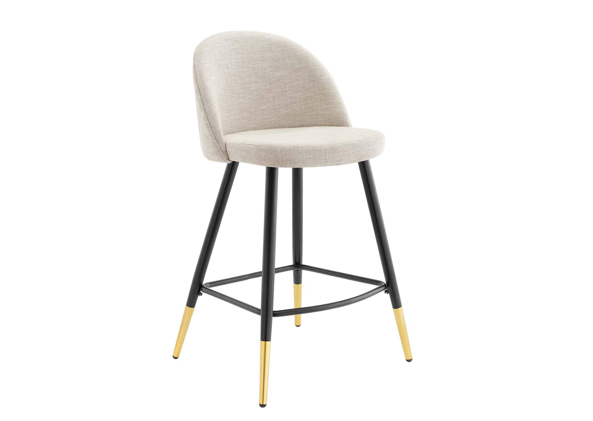 Cordial Fabric Counter Stools - Set of 2,Modway