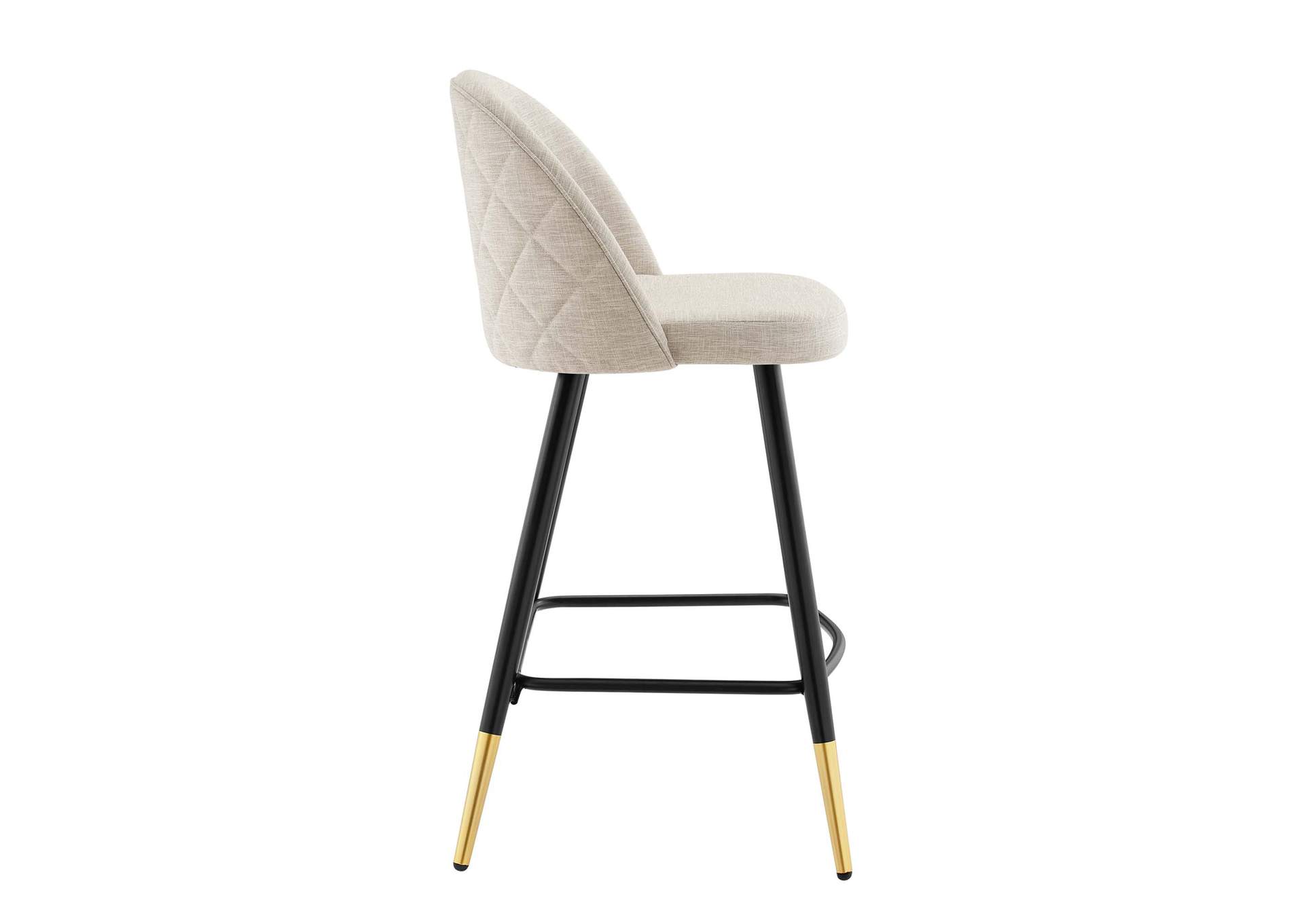 Cordial Fabric Counter Stools - Set of 2,Modway