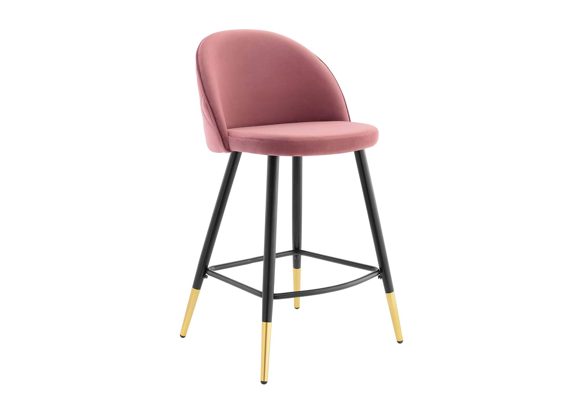 Cordial Performance Velvet Counter Stools - Set of 2,Modway